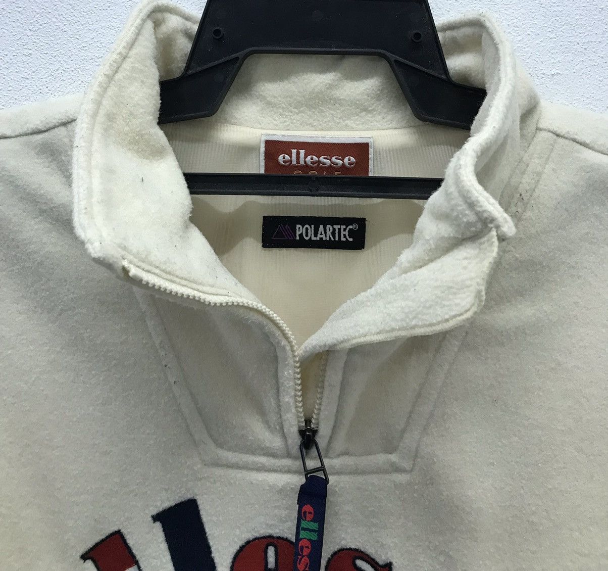 Ellesse × Polartec × Vintage Vintage Ellesse Golf Polartec Sweatshirt Size US L / EU 52-54 / 3 - 4 Thumbnail