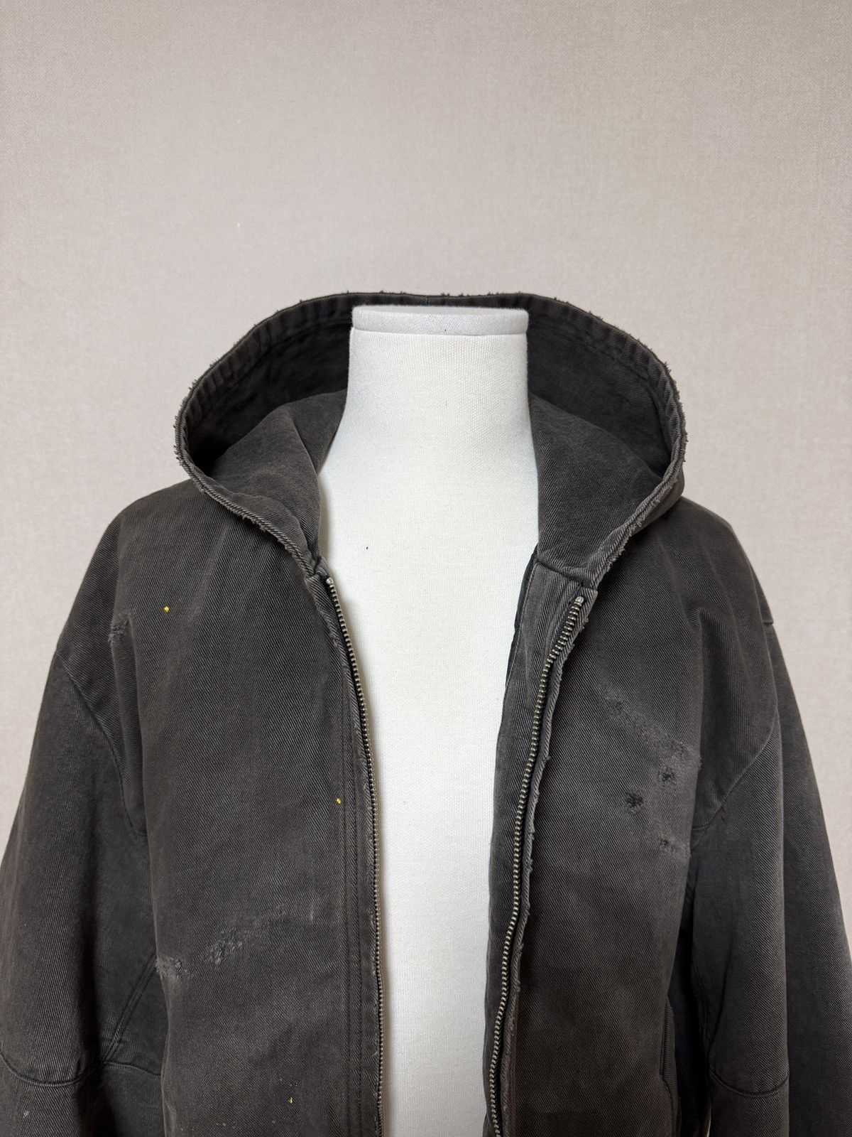 R*様 vujade BECK DESTROYED HOODED BOMBER Vuja De Beck Destroyed Hooded Bomber | Grailed