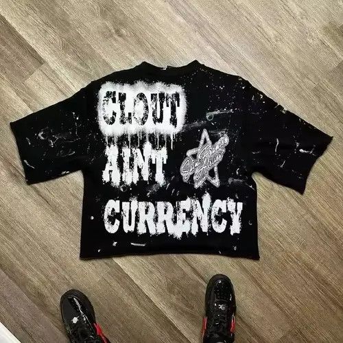 VIBE Y2K Hip Hop Punk Rock Letter Graphic Print Size US XXL / EU 58 / 5 - 2 Thumbnail
