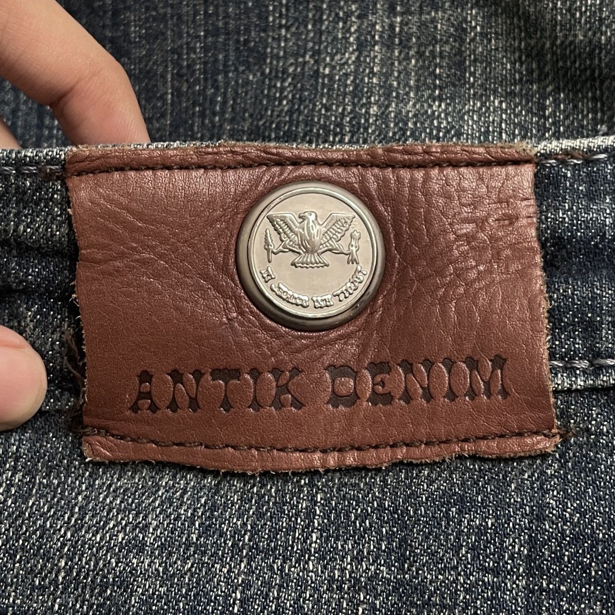 Antik Denim × Vintage Vintage Brand Antik Denim Flared Jeans 1990s Size US 27 - 13 Thumbnail