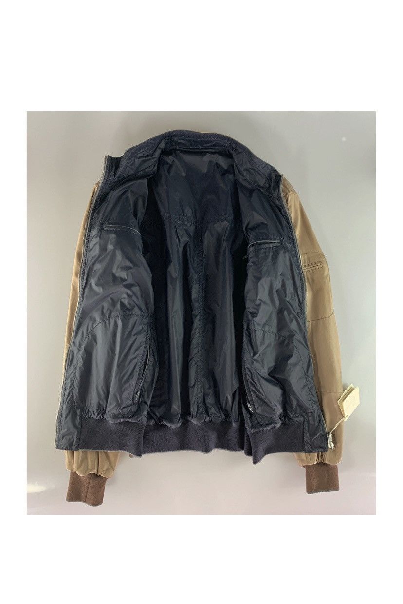 Brunello Cucinelli Brunello Cucinelli 🇮🇹 Napa leather reversible bomber L NWT Size US L / EU 52-54 / 3 - 9 Thumbnail