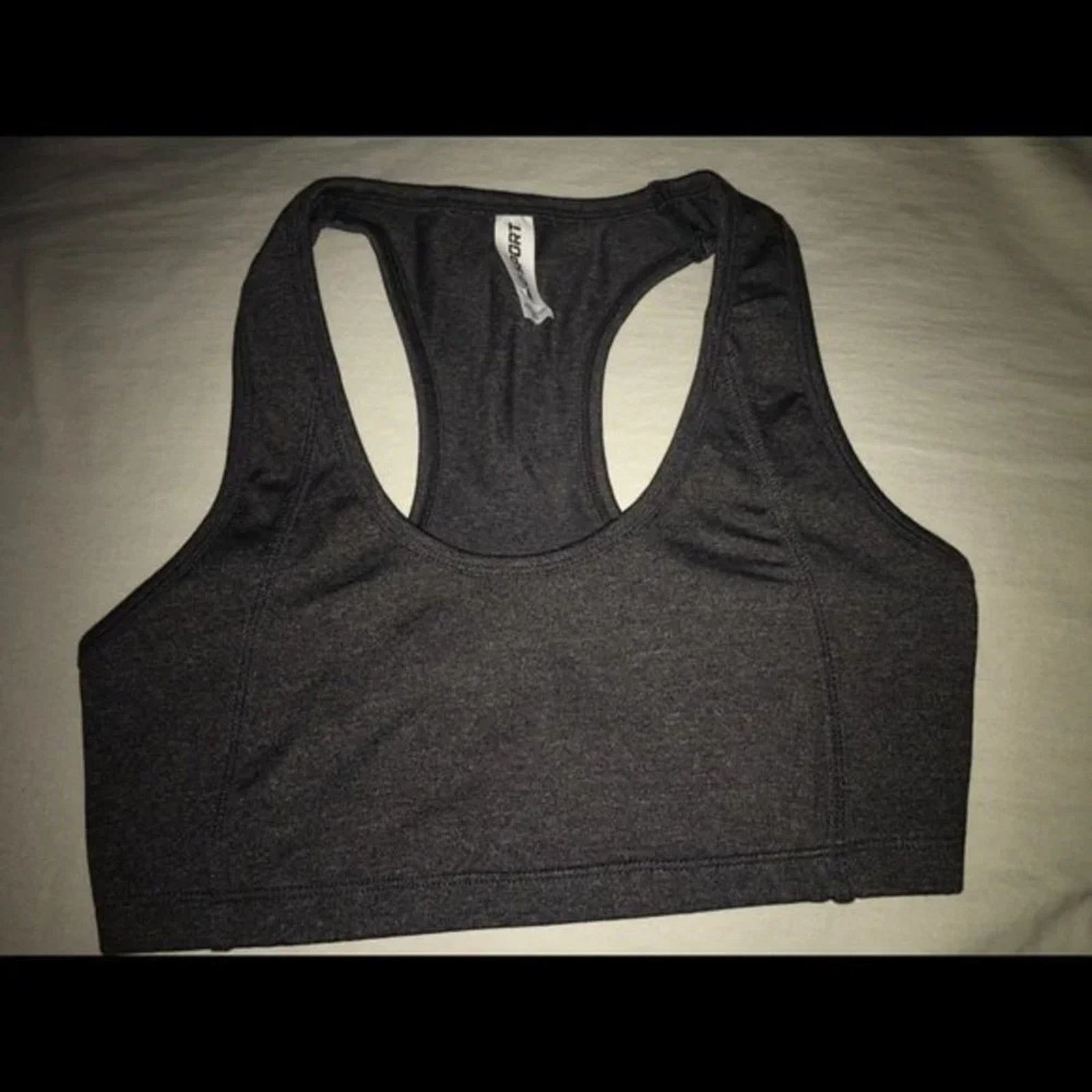 Alo Alo Sport sports bra, dark grey size XS Size ONE SIZE - 1 Thumbnail