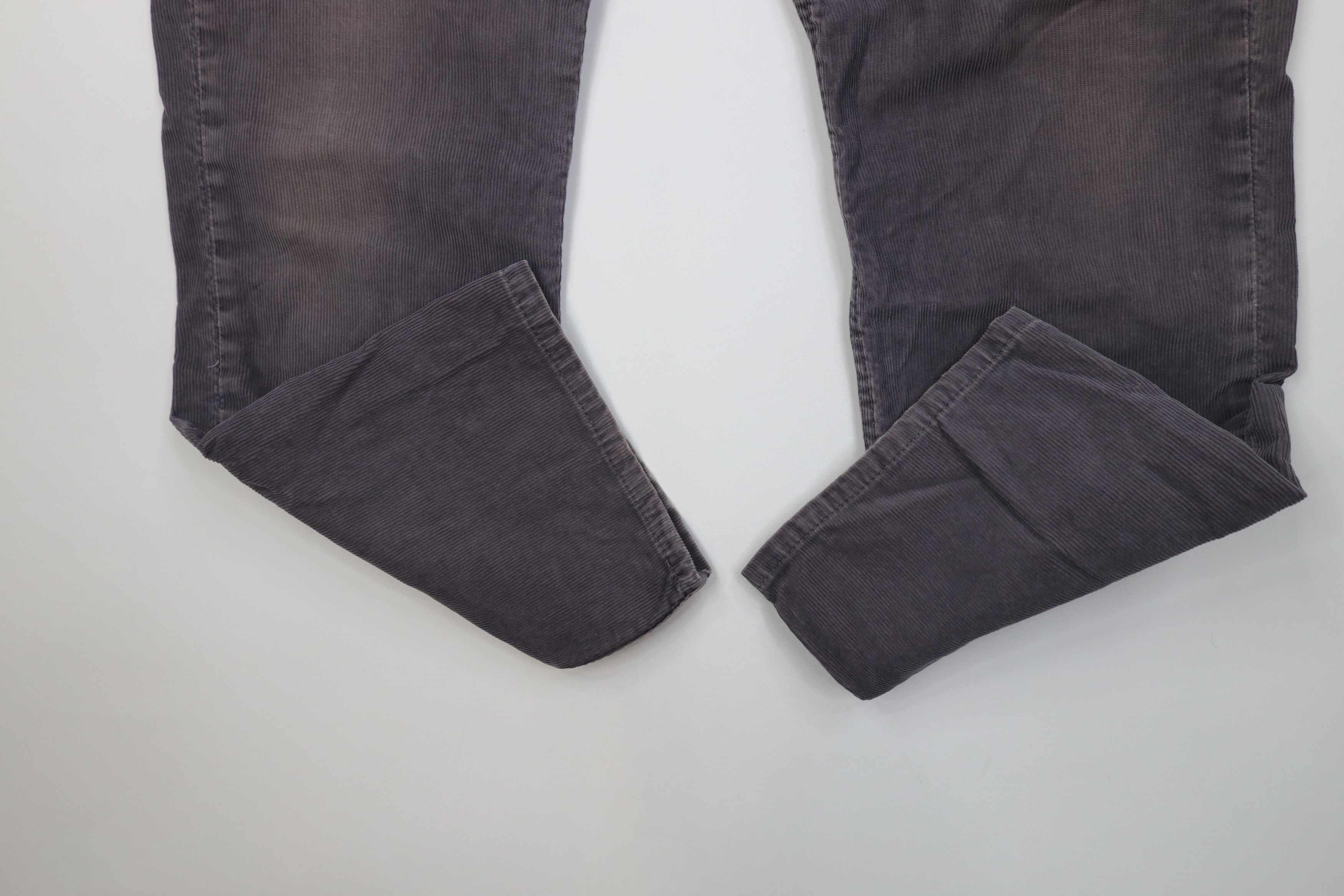 Levi's Vintage 90s Levis 514 Straight Leg Corduroy Pants Gray Size US 33 - 5 Thumbnail