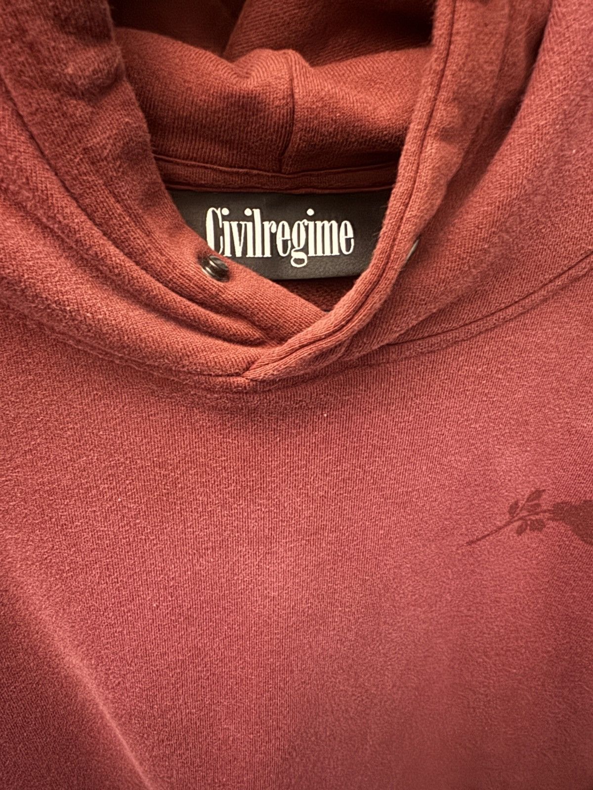 Civil Regime Brand New Civil Regime Hoodie- Ox Blood color way Size US L / EU 52-54 / 3 - 6 Thumbnail