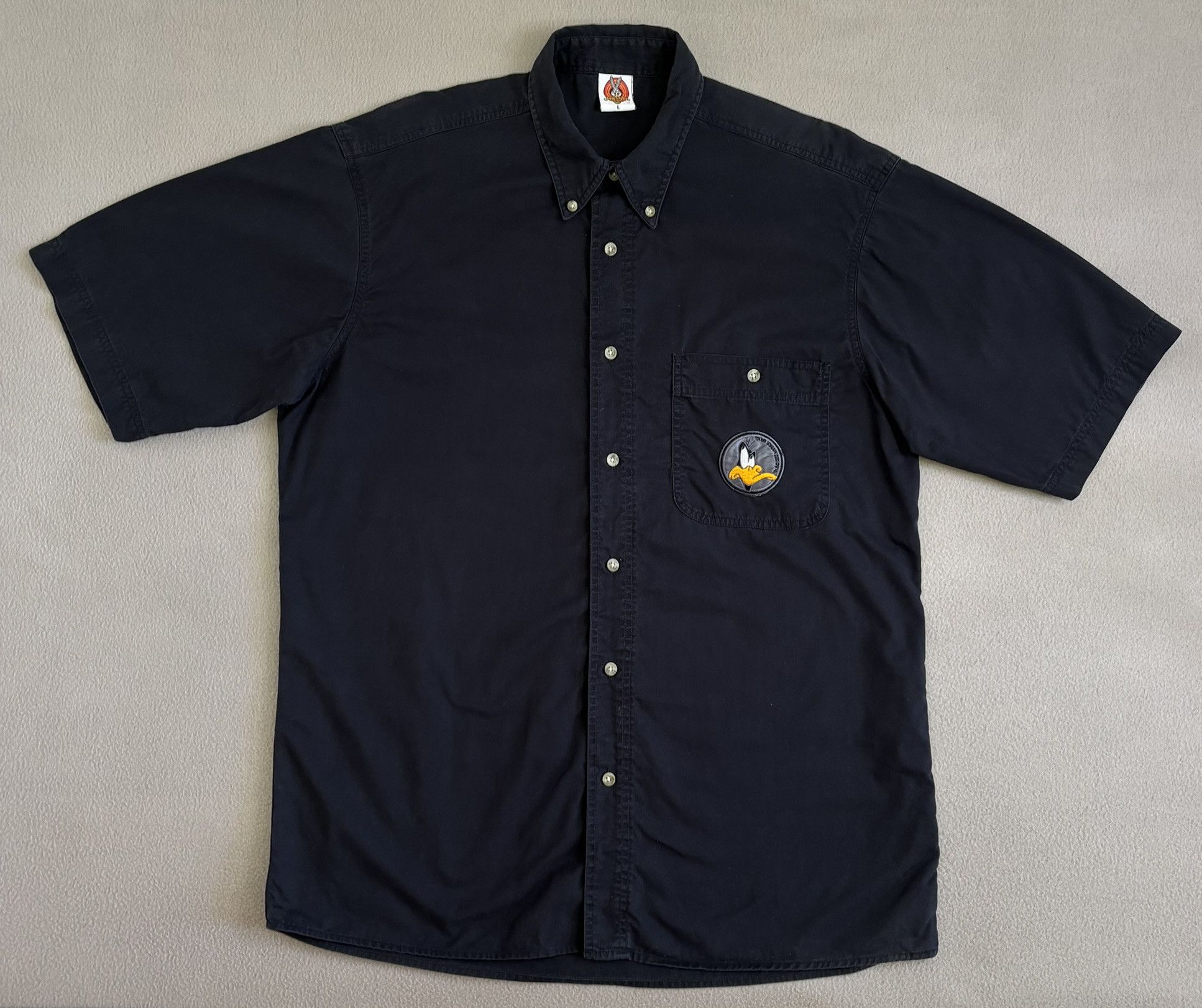 Vintage × Warner Bros Warner Bros Duck Duffy Shirt 1999 Looney TunesVintage large Size US L / EU 52-54 / 3 - 5 Thumbnail