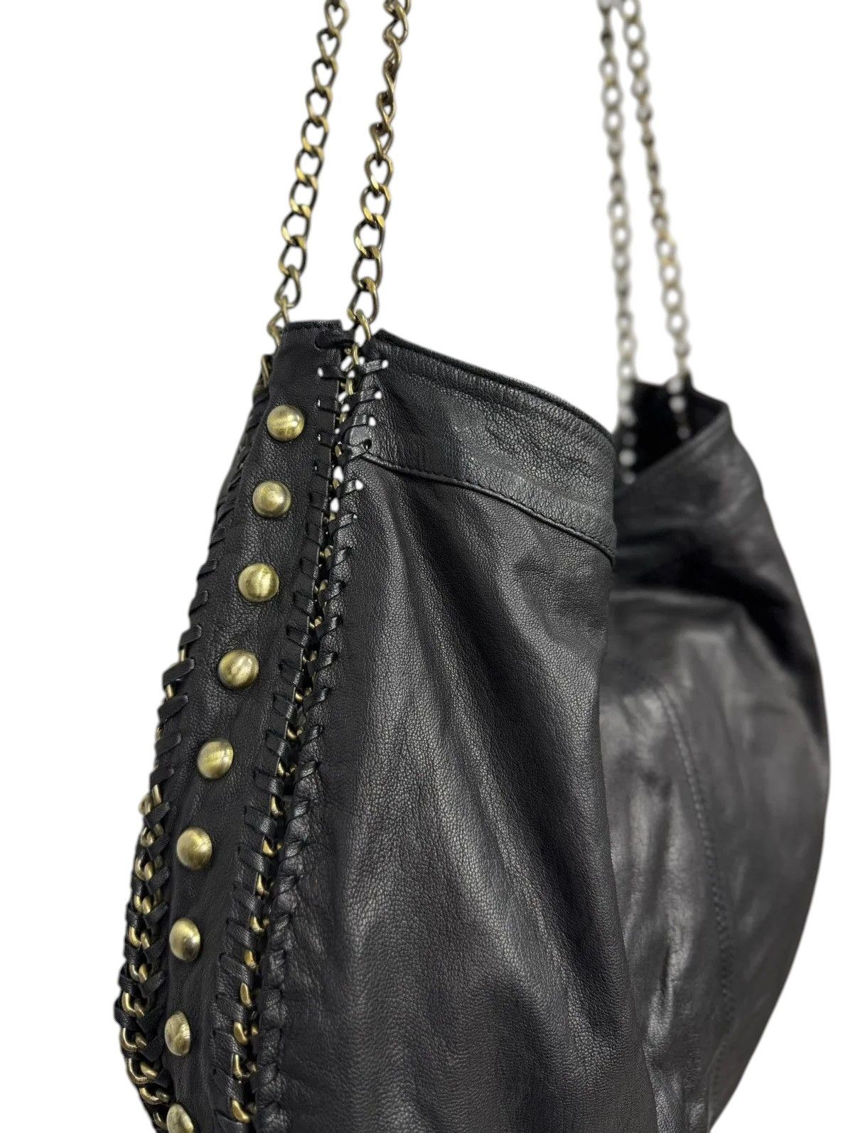 14th Addiction Leather Bag AS 98 style Vintage Metal Sling Bag Gothic GOA Size ONE SIZE - 6 Thumbnail