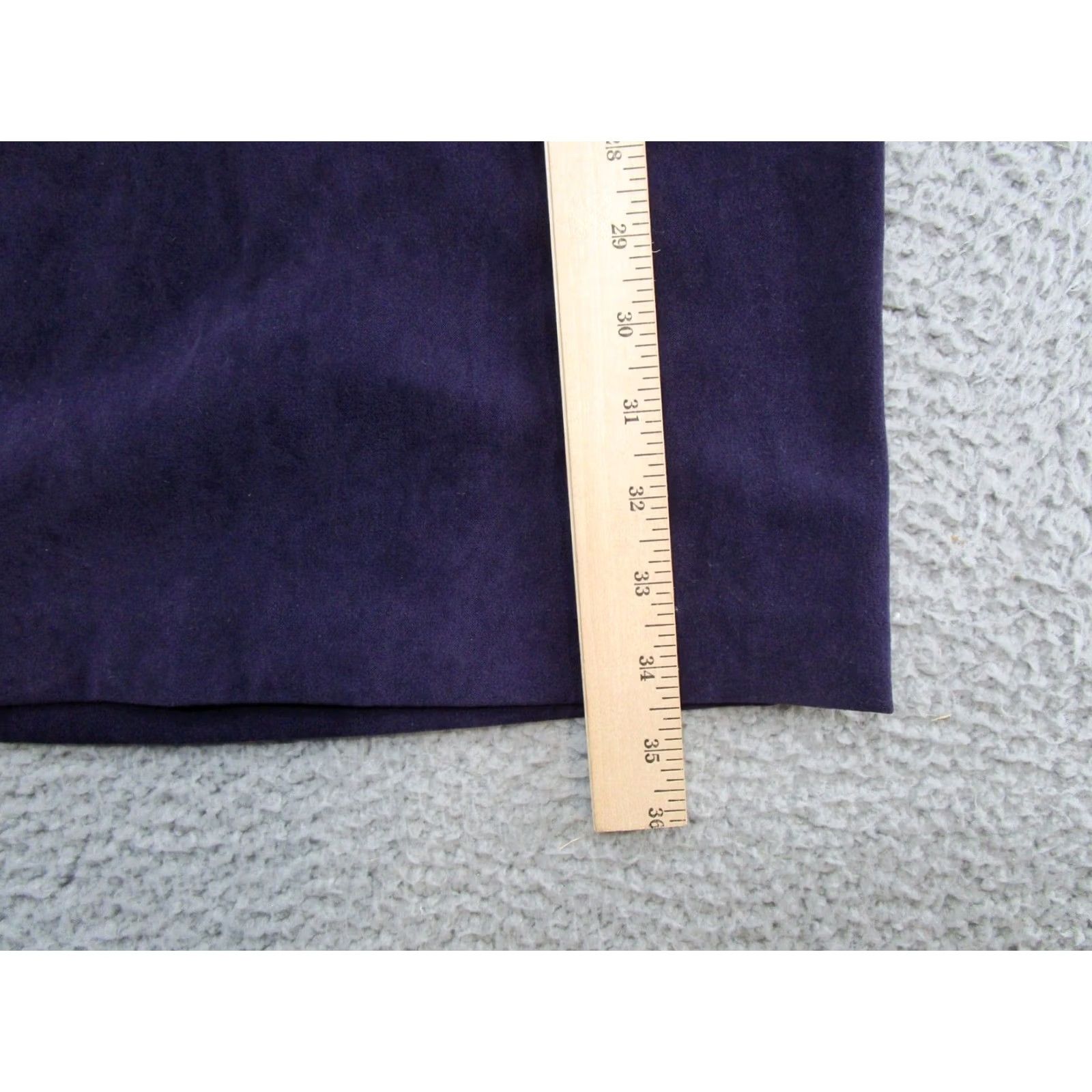 Vintage VINTAGE Briggs Skirt Maxi Suede Purple 24W Plus Long 24W Womeneltas? Size 42" / US 20 - 6 Thumbnail