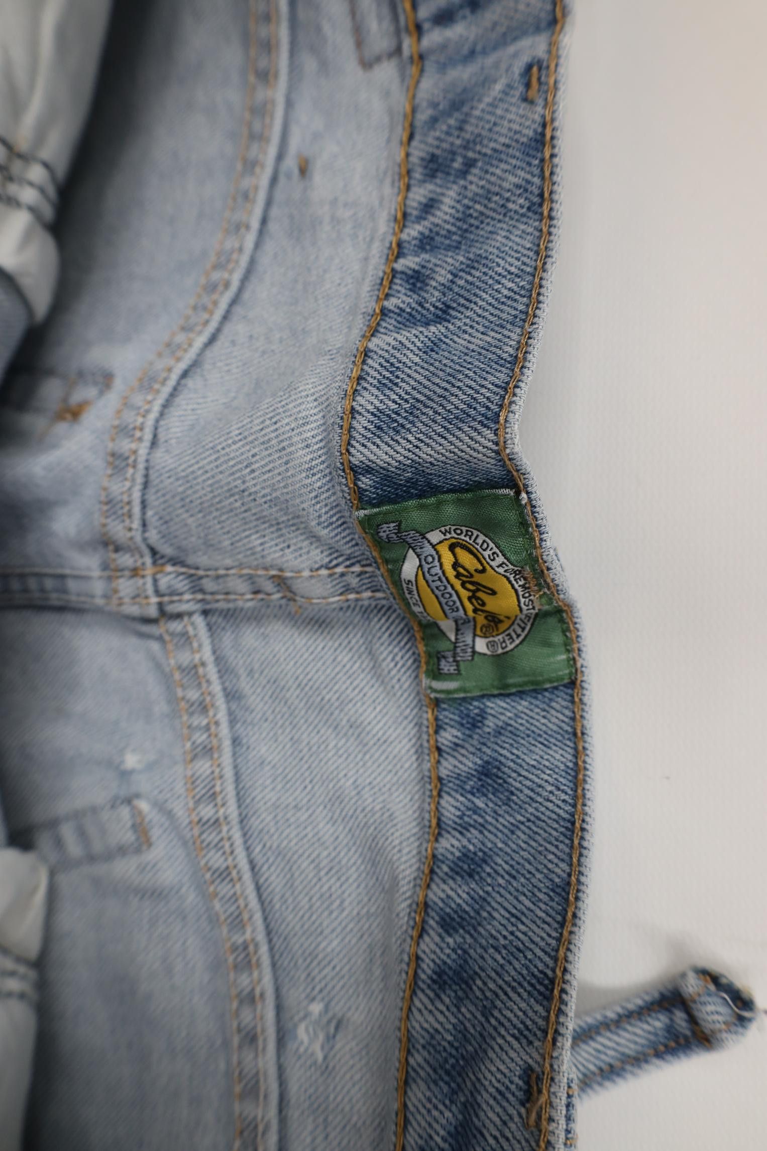 Cabelas Vintage Y2K Cabelas Fit Straight Leg Denim Jeans Blue Size US 34 / EU 50 - 10 Thumbnail