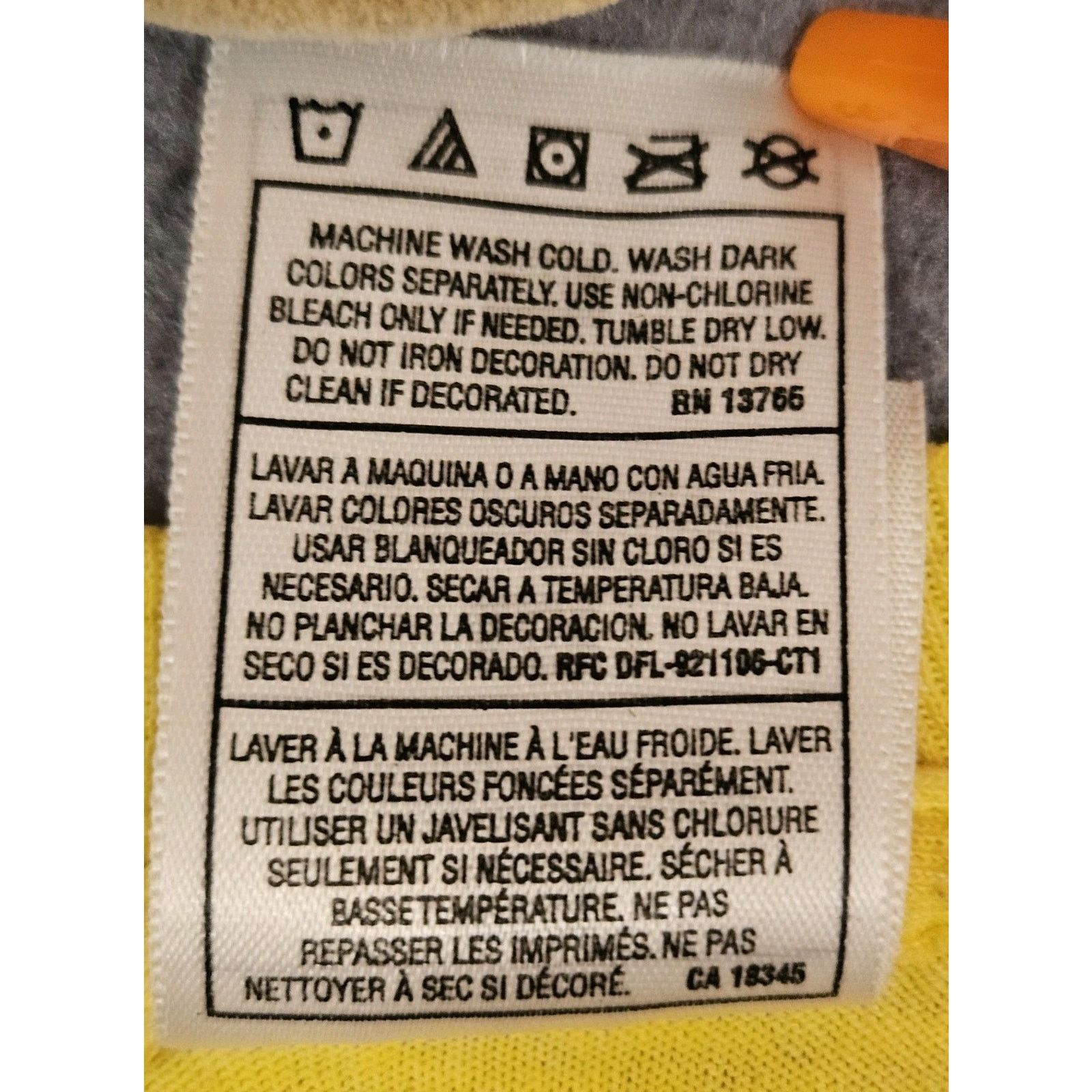 Fruit Of The Loom Ookla The Mok Filk Nerd Rock Tshirt XL Smell No Evil Vtg Yel Size US XL / EU 56 / 4 - 5 Thumbnail