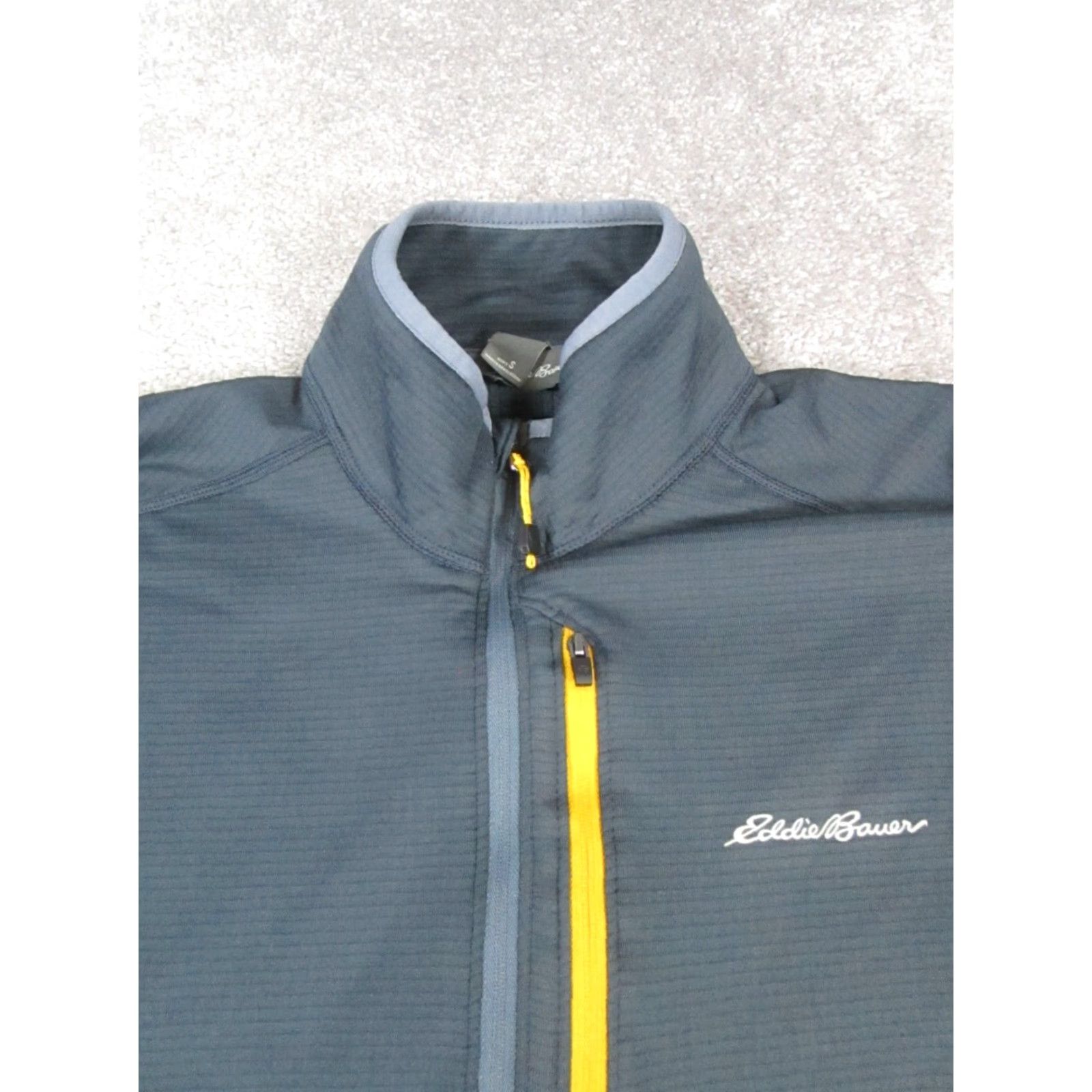 Eddie Bauer Eddie Bauer Sweater Mens Small Gray Yellow Golf Quarter Zip Shirt Size US S / EU 44-46 / 1 - 2 Thumbnail