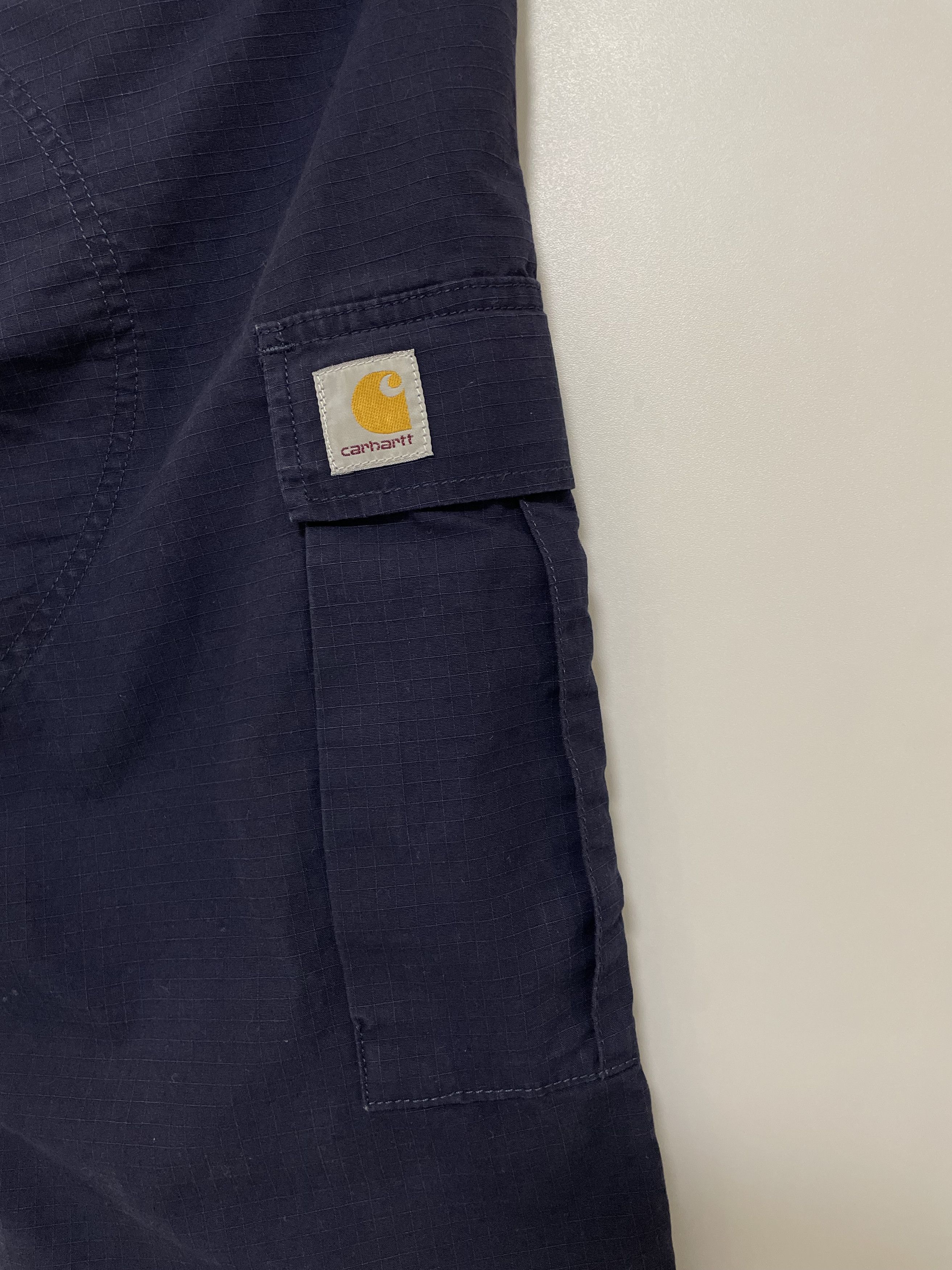 Carhartt Wip CARHARTT WIP Regular Cargo Pants Gorpcore Vintage Dark Navy Size US 30 / EU 46 - 6 Thumbnail