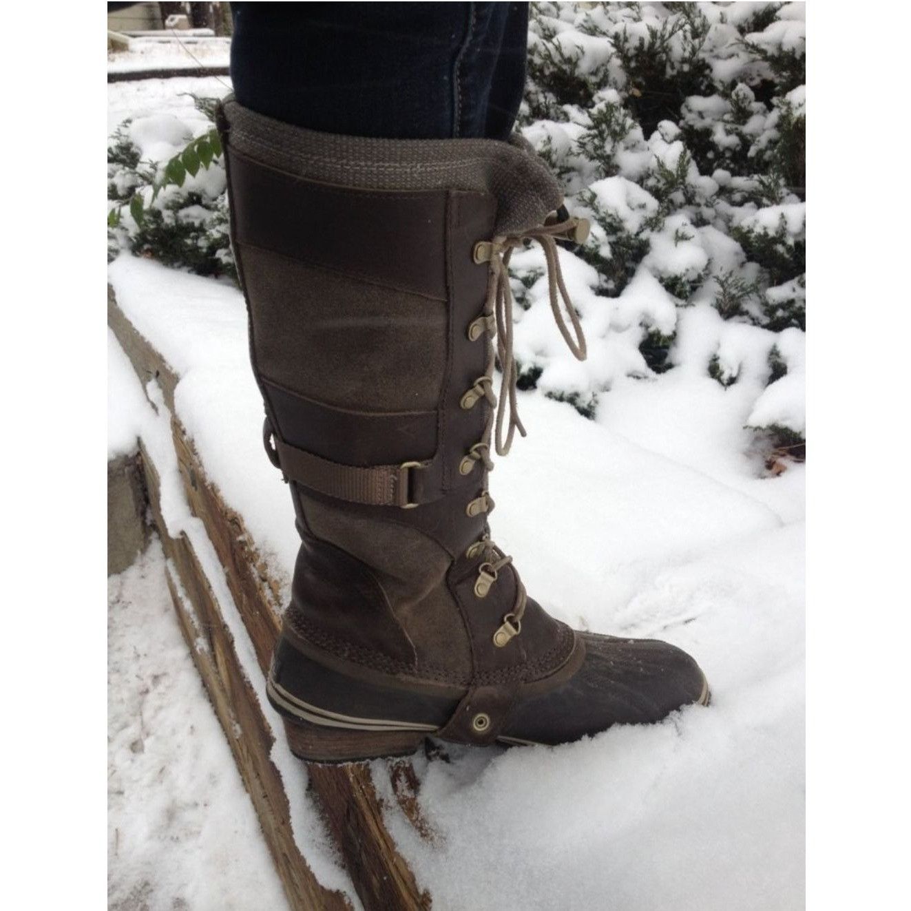 SOREL NWT Sorel W's 11 Conquest Carly Tall Waterproof Winter Boots Size US 11 / IT 41 - 10 Thumbnail