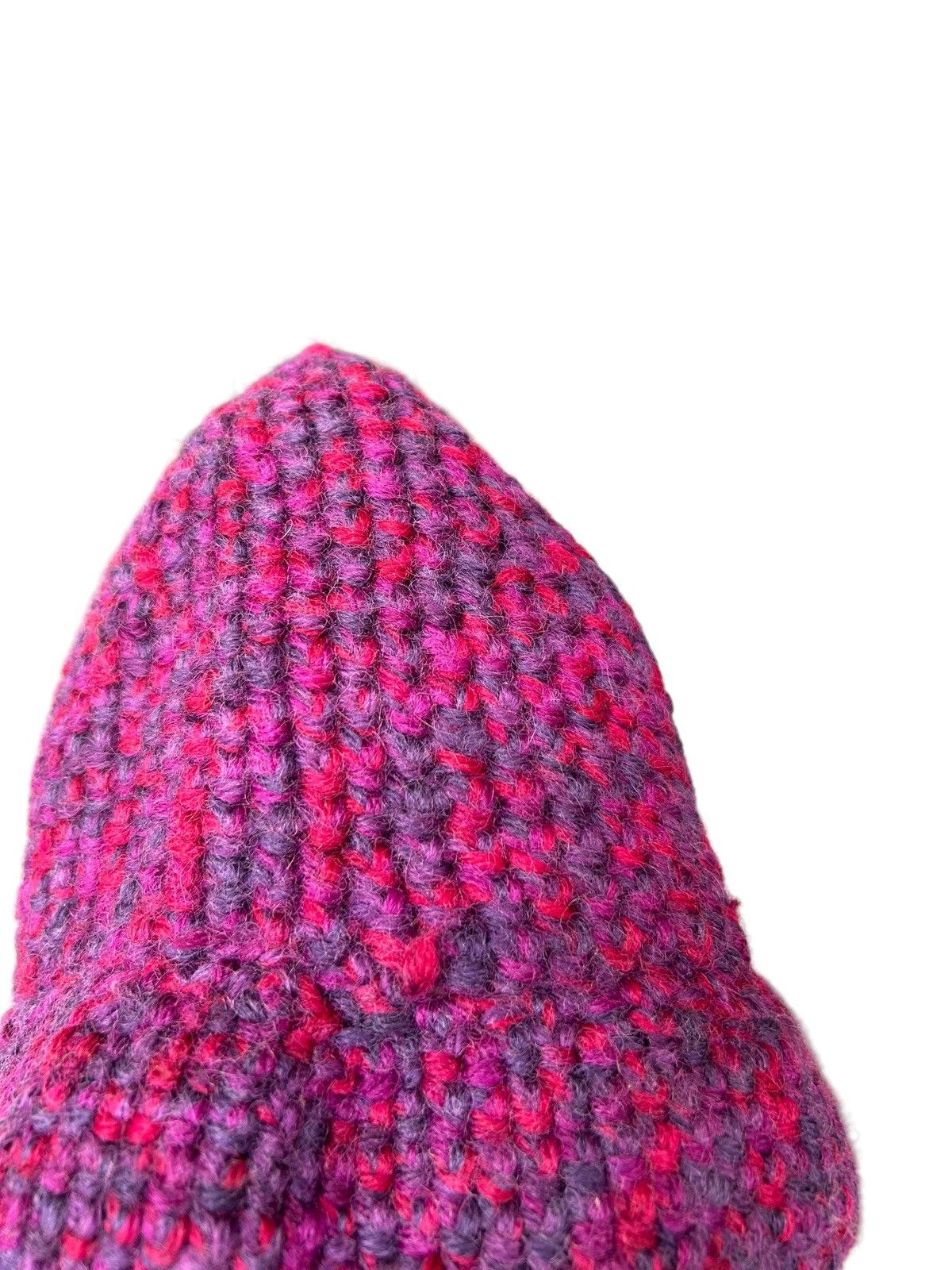 Japanese Brand × Kapital × Vintage Crochet Knitted handmade Beanie Hats Rare☠️☠️ Size ONE SIZE - 5 Thumbnail