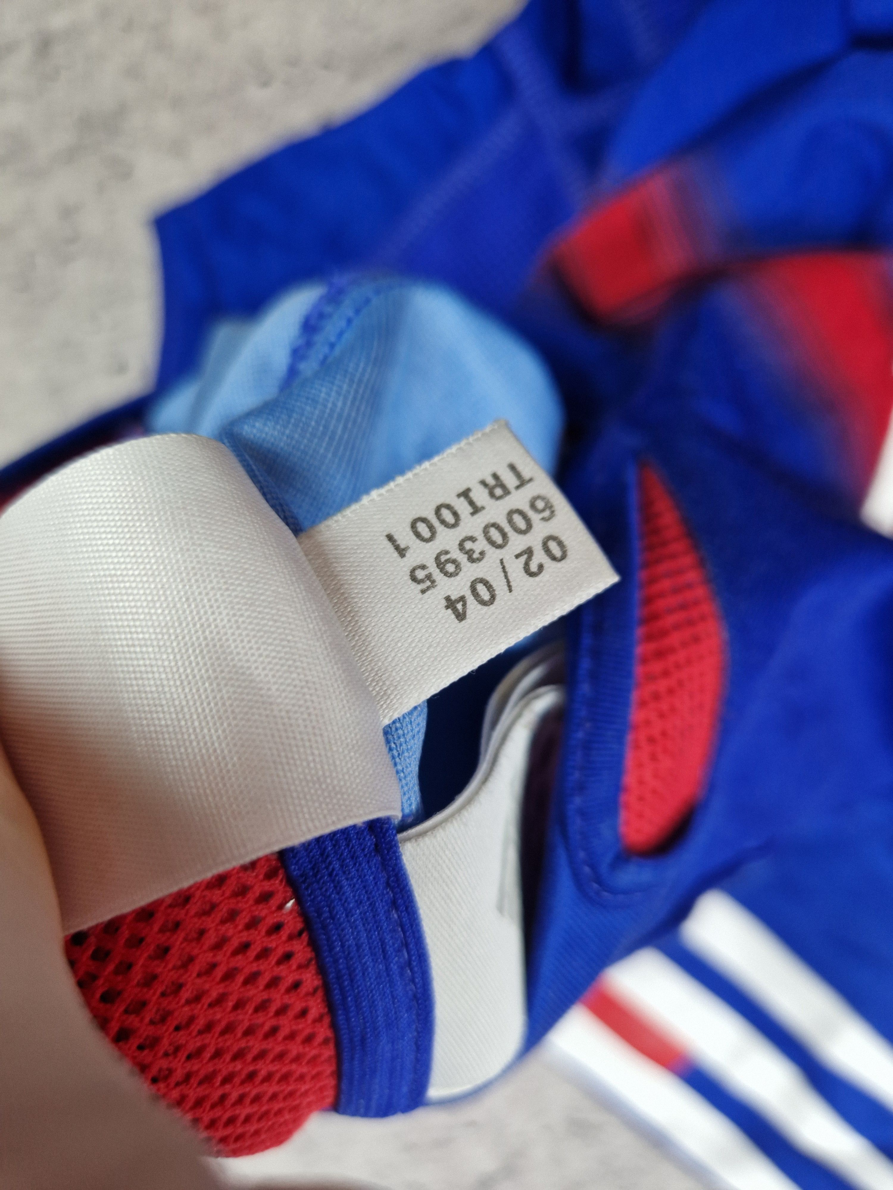Adidas France 2002-04 Home Football Shirt Genuine Vintage Adidas Size US XS / EU 42 / 0 - 6 Thumbnail