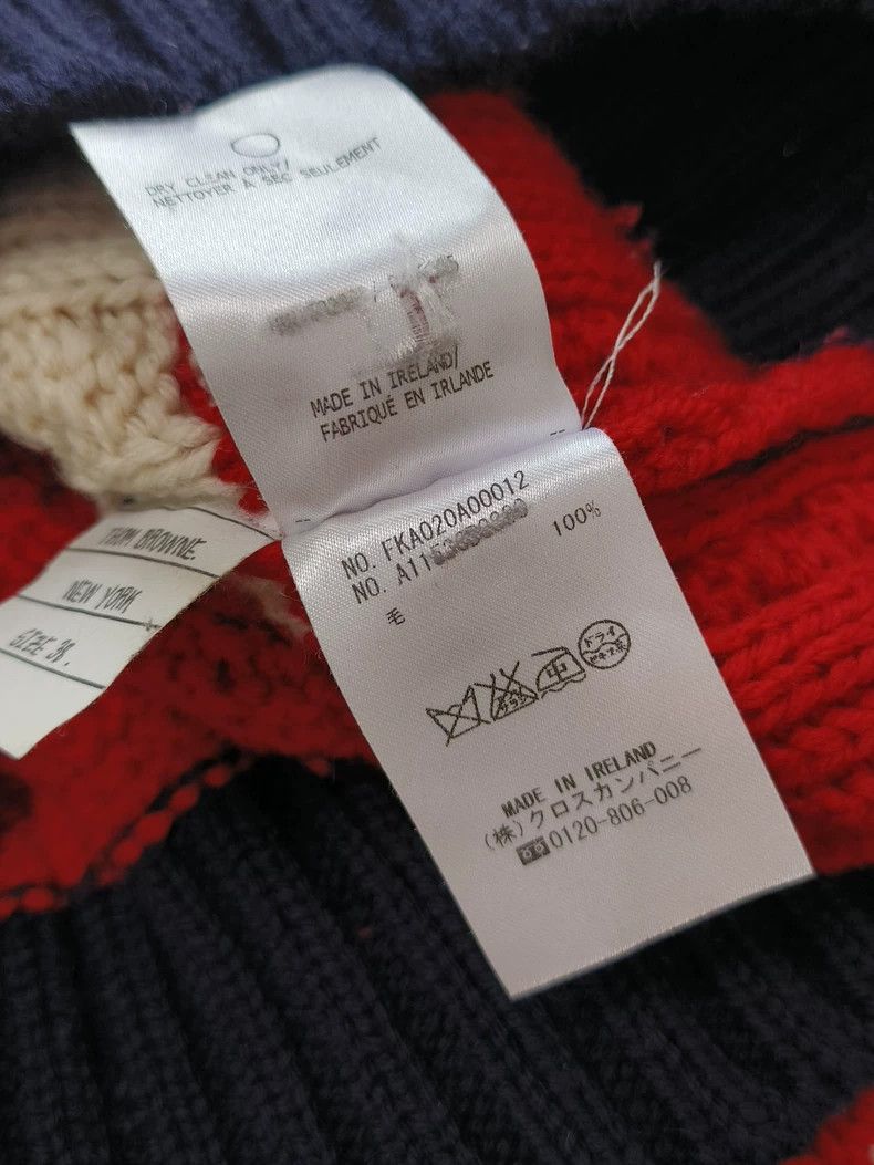 Thom Browne Thom Browne Knitted sweater with patchwork Size XS / US 0-2 / IT 36-38 - 5 Thumbnail