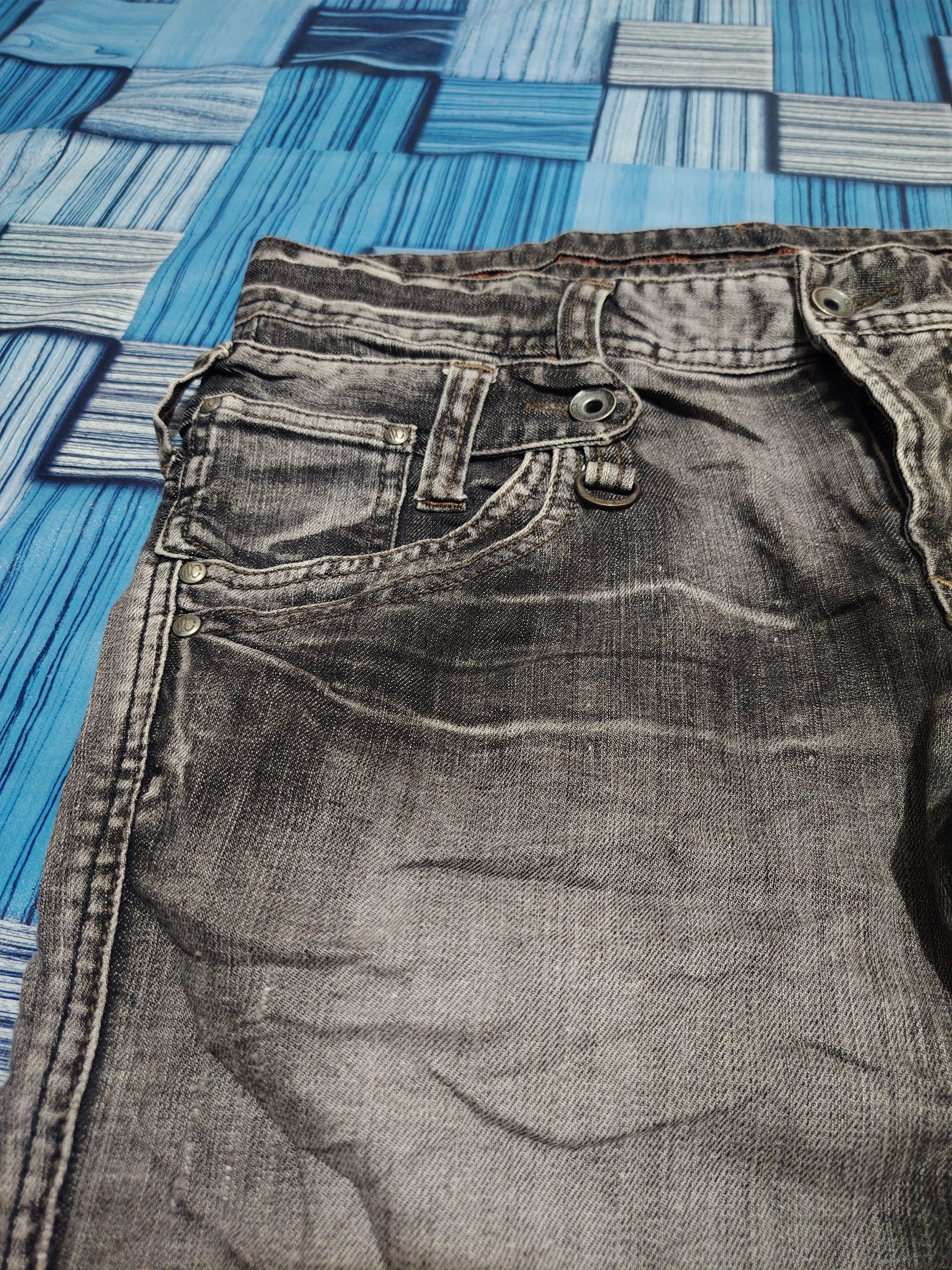 If Six Was Nine Nicole Club Double Waist NCFM Distressed jeans Flared Jeans Size US 33 - 9 Thumbnail