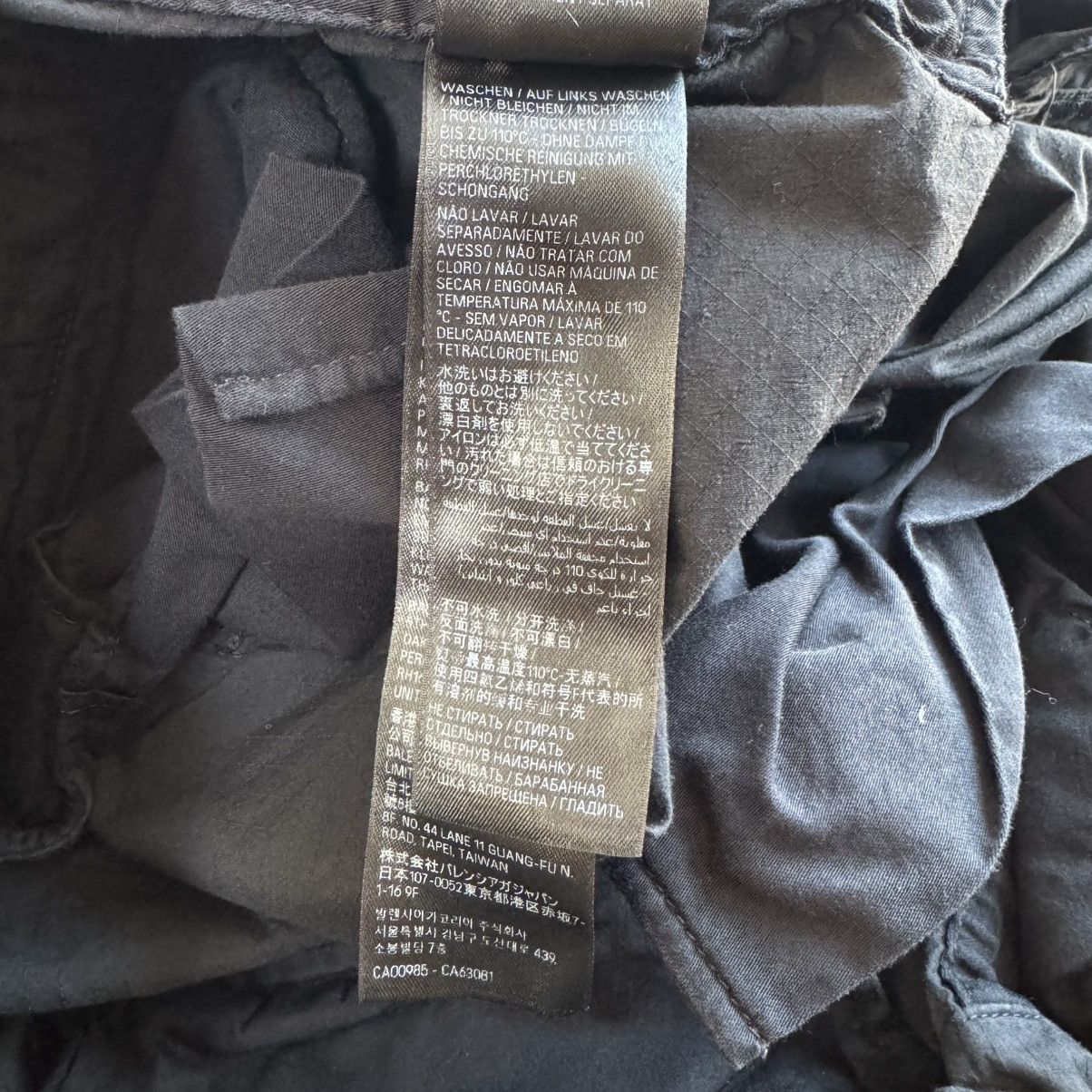 Balenciaga Balenciaga black cotton cargo pants Size US 35 - 9 Thumbnail