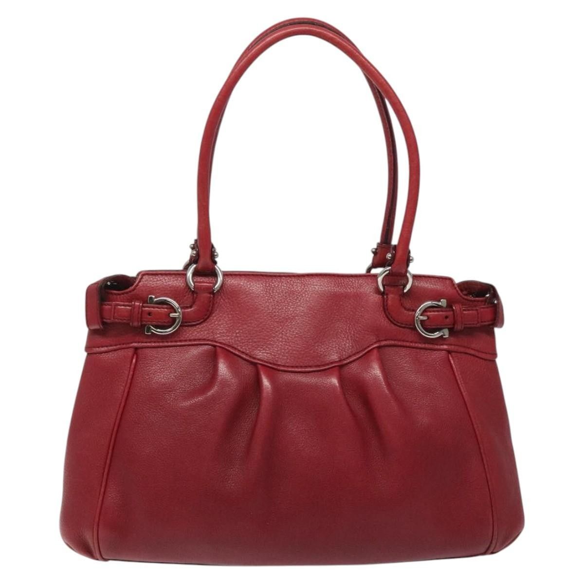 Salvatore Ferragamo Salvatore Ferragamo Gancini Tote Leather Size ONE SIZE - 1 Thumbnail