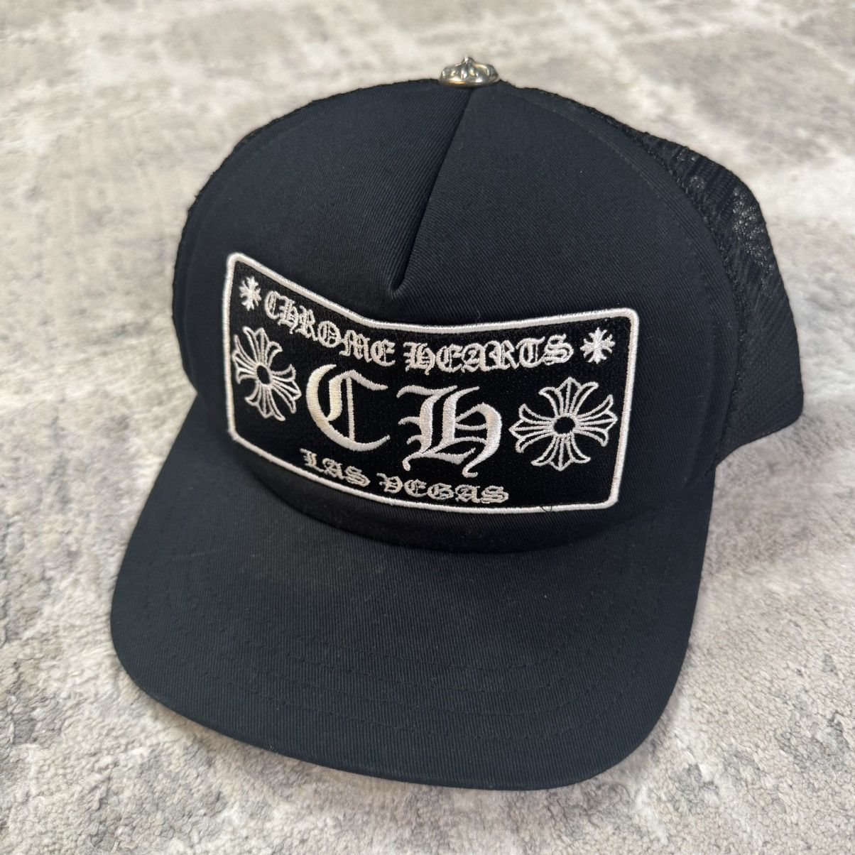 Chrome Hearts Las vegas exclusive trucker hat Size ONE SIZE - 2 Thumbnail