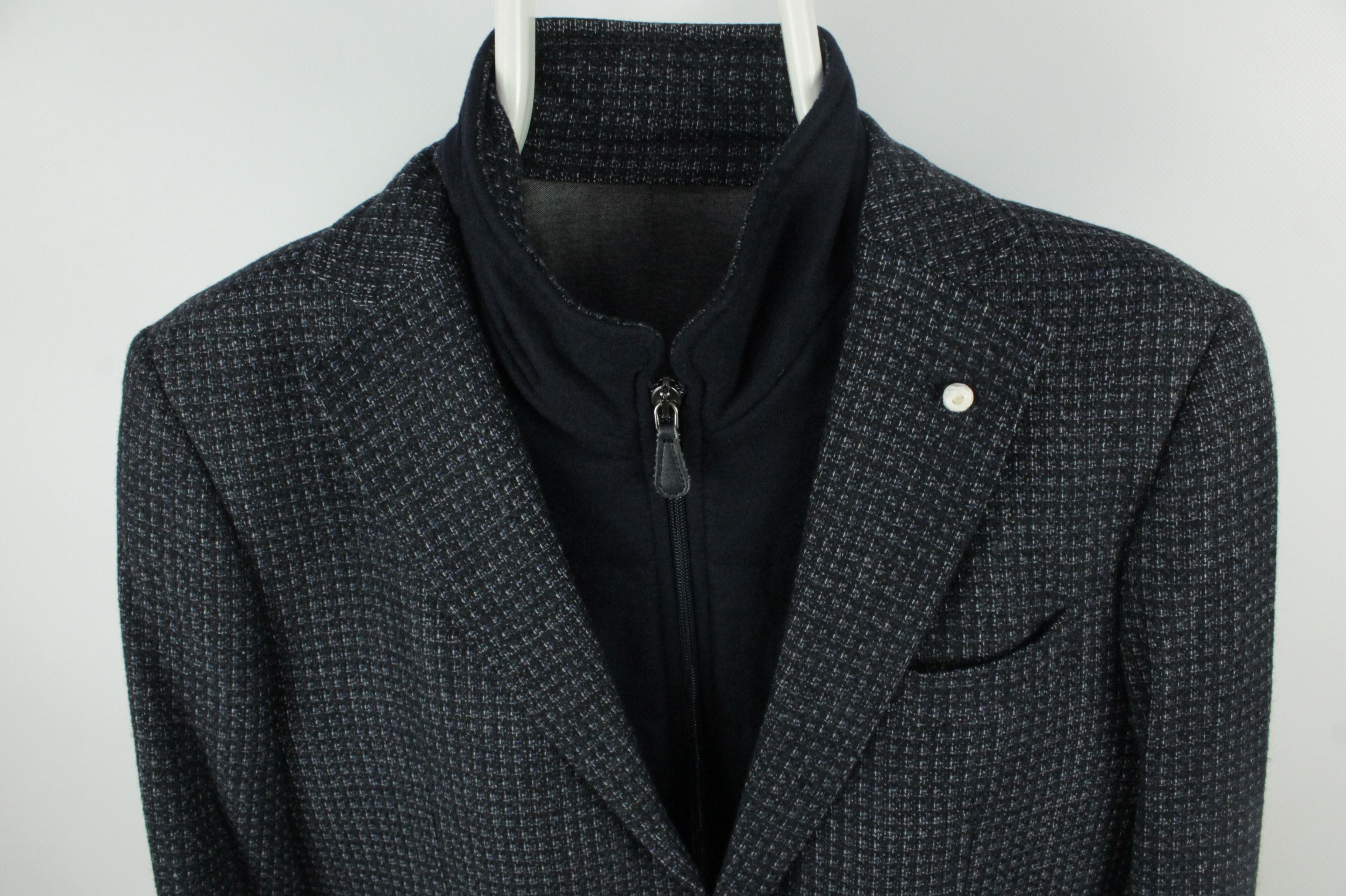 Luigi Bianchi L.B.M. 1911 Luigi Bianchi Mantova Removable Sport Coat Size US M / EU 48-50 / 2 - 6 Thumbnail