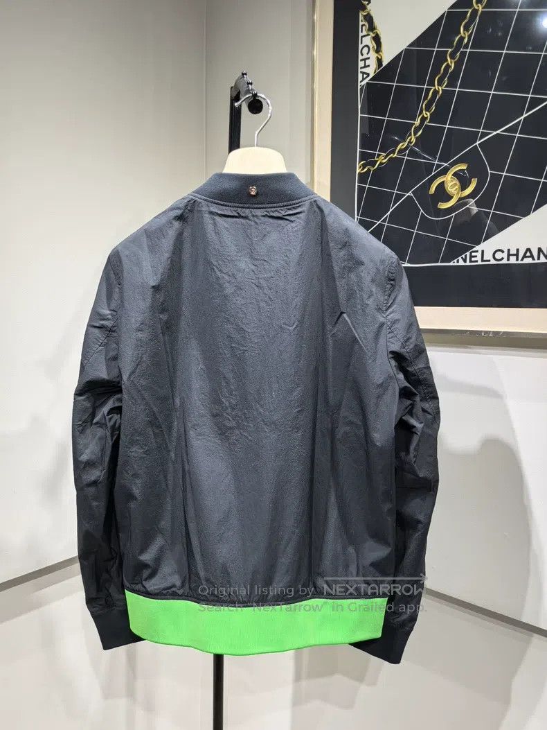 Givenchy Givenchy New Lightweight Pilot Jacket, Green Elastic Desig Size US M / EU 48-50 / 2 - 2 Thumbnail