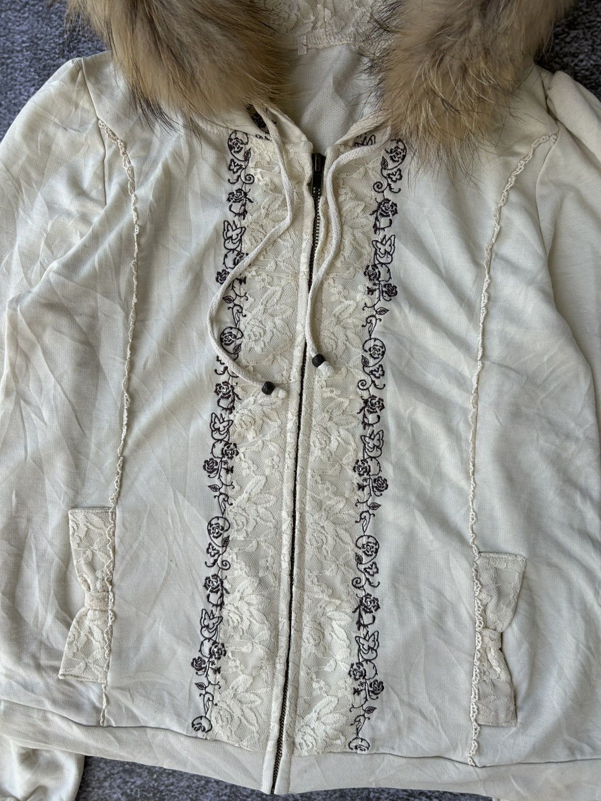 Japanese Brand Unknow fur hoodie japanese brand Size US M / EU 48-50 / 2 - 4 Thumbnail