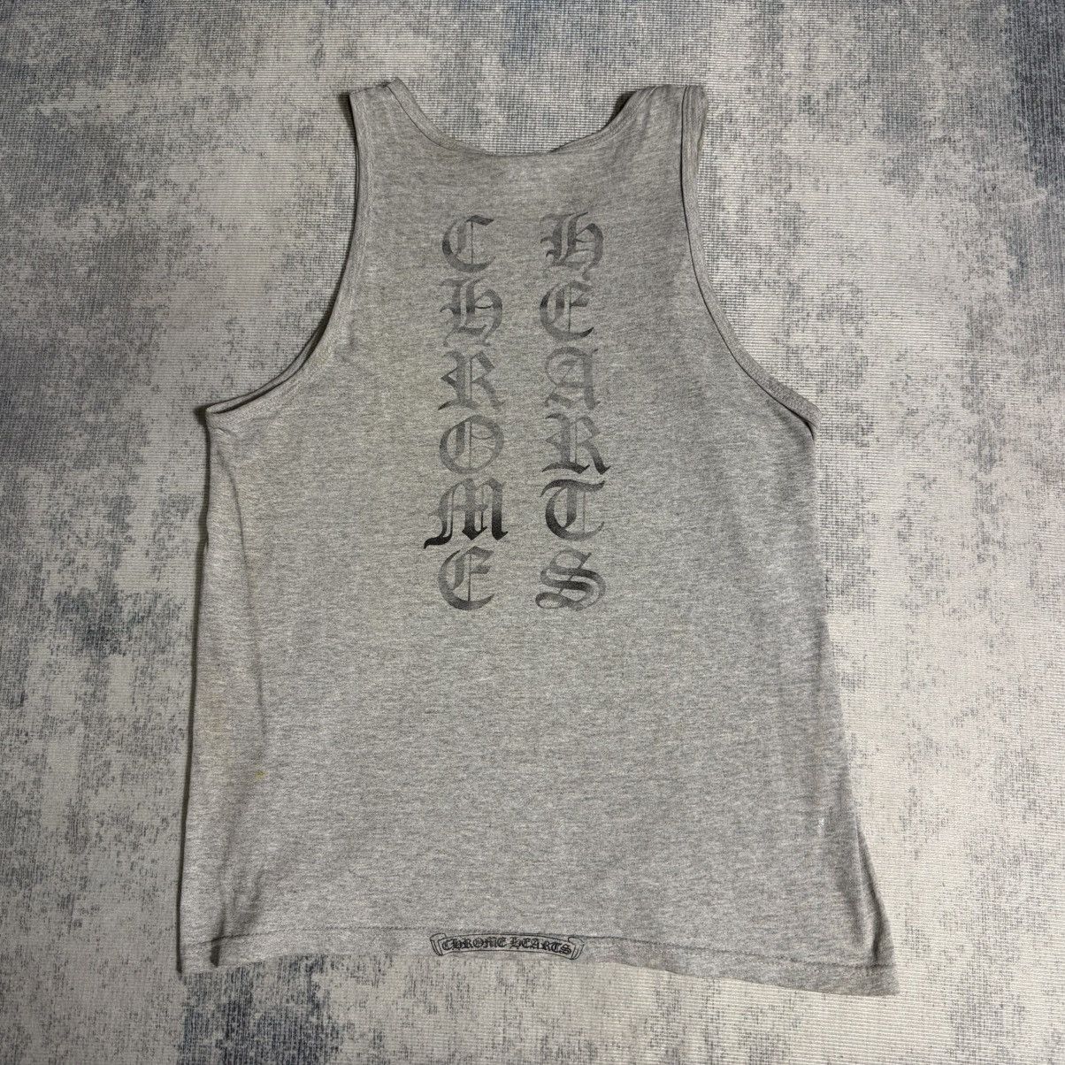Chrome Hearts 💥 VINTAGE! Vertical Script Tank Size US M / EU 48-50 / 2 - 2 Thumbnail