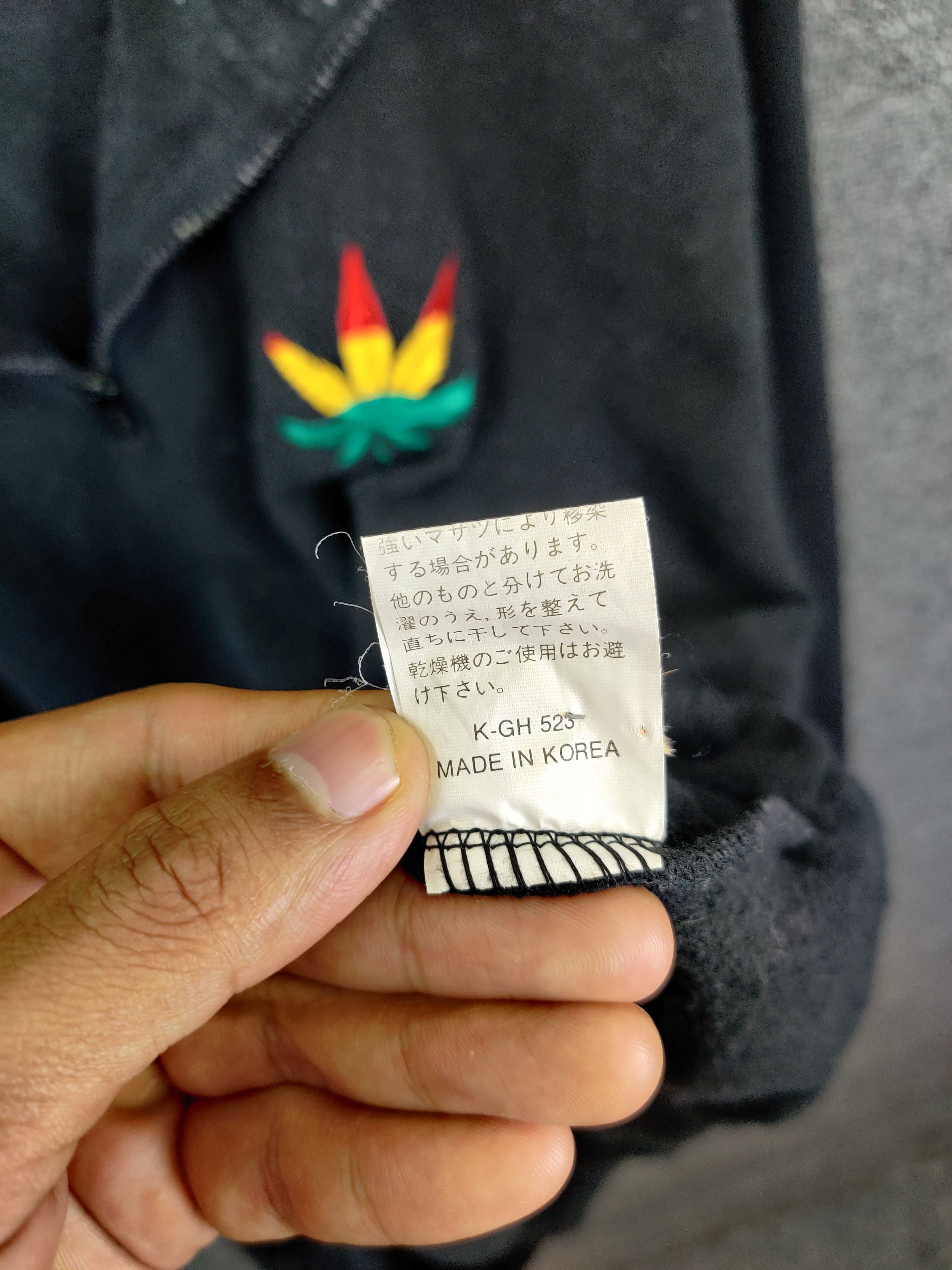 Bob Marley Bulk Marijuana Rasta/Dia Star Jamaica Fleece Jacket Size US L / EU 52-54 / 3 - 13 Thumbnail