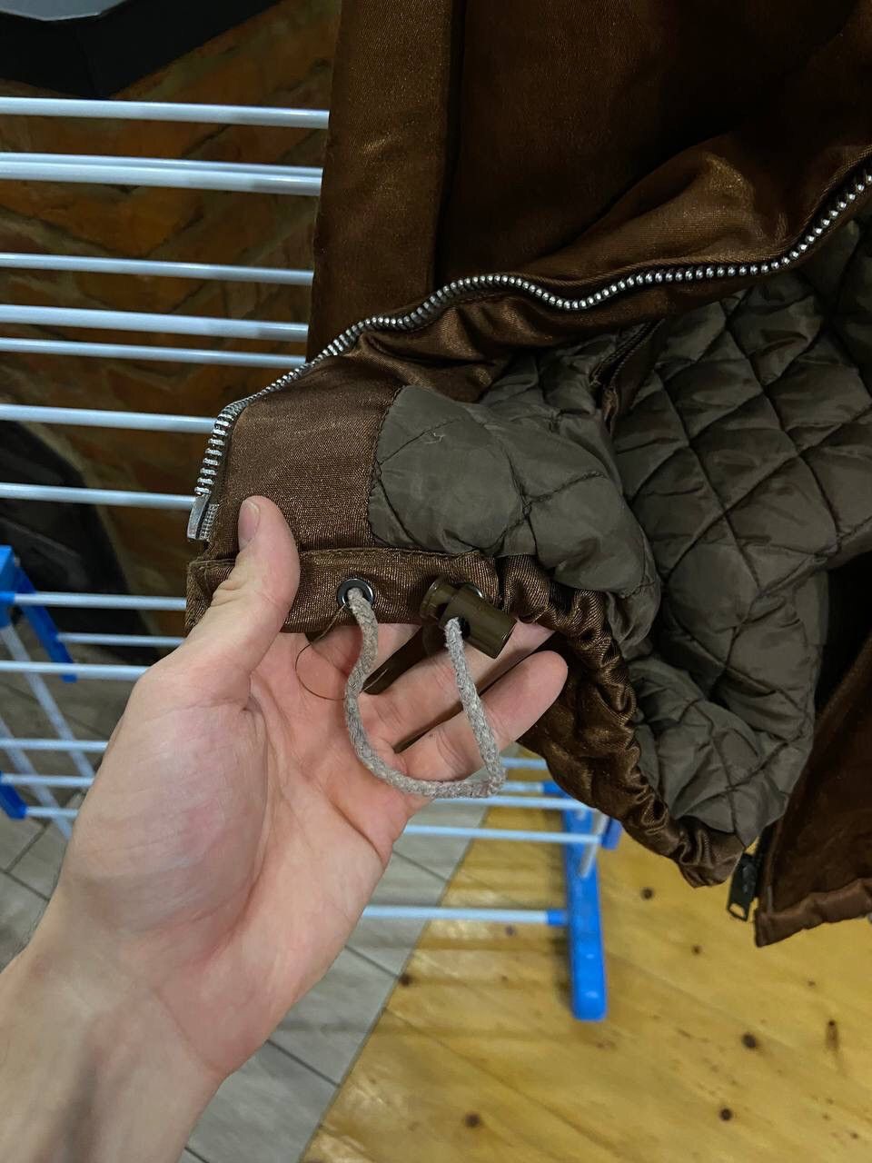 Schott Vintage Schott Brown Security Jacket Made in USA Size L Size US L / EU 52-54 / 3 - 11 Thumbnail