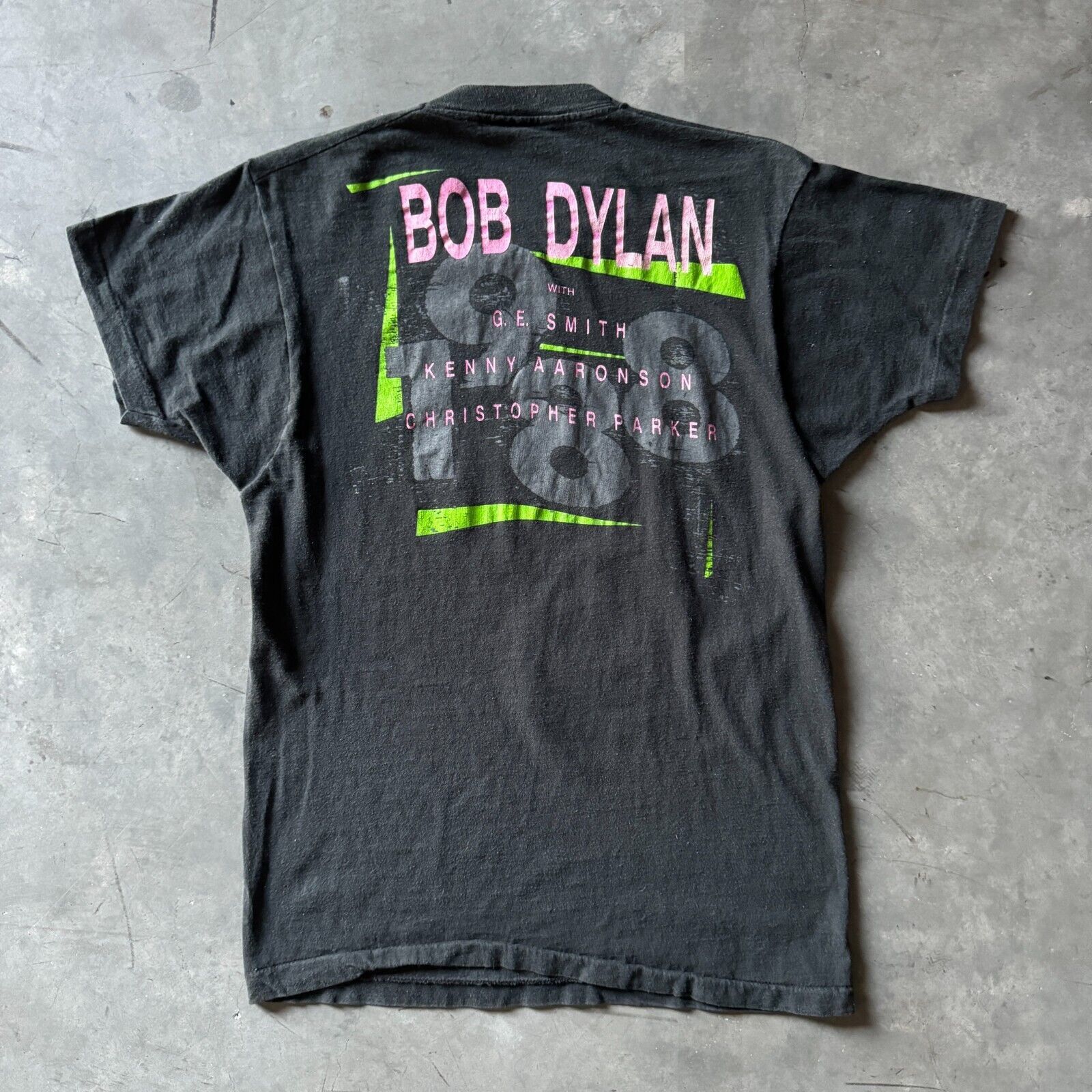 Other Vintage 1988 80s Bob Dylan Tour Rock Band Tour T-Shirt Large Size US L / EU 52-54 / 3 - 5 Thumbnail