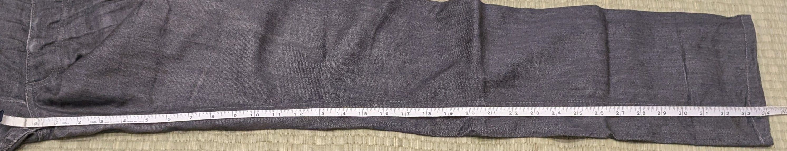 Gustin RARE Gustin #72 The Grey Silk Selvedge Slim Denim Jeans Size US 32 / EU 48 - 8 Thumbnail