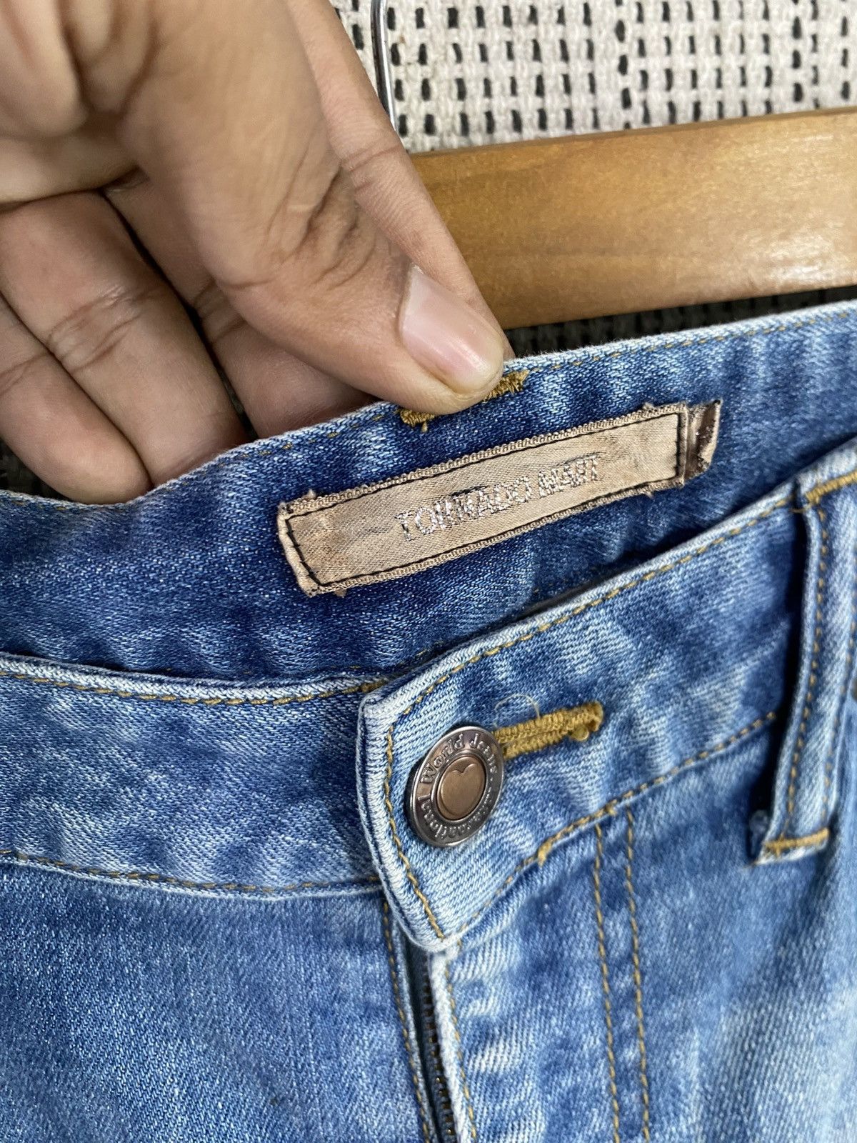Tornado Mart Vintage tornado mart japan distressed denim Size US 31 - 7 Thumbnail