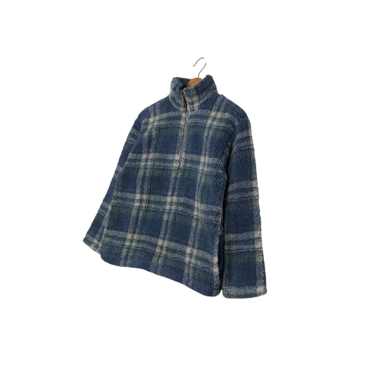 Japanese Brand 📌VINTAGE DIP PILE SHERPA FLEECE JACKET LL BEAN FOR KIDS Size US M / EU 48-50 / 2 - 3 Thumbnail