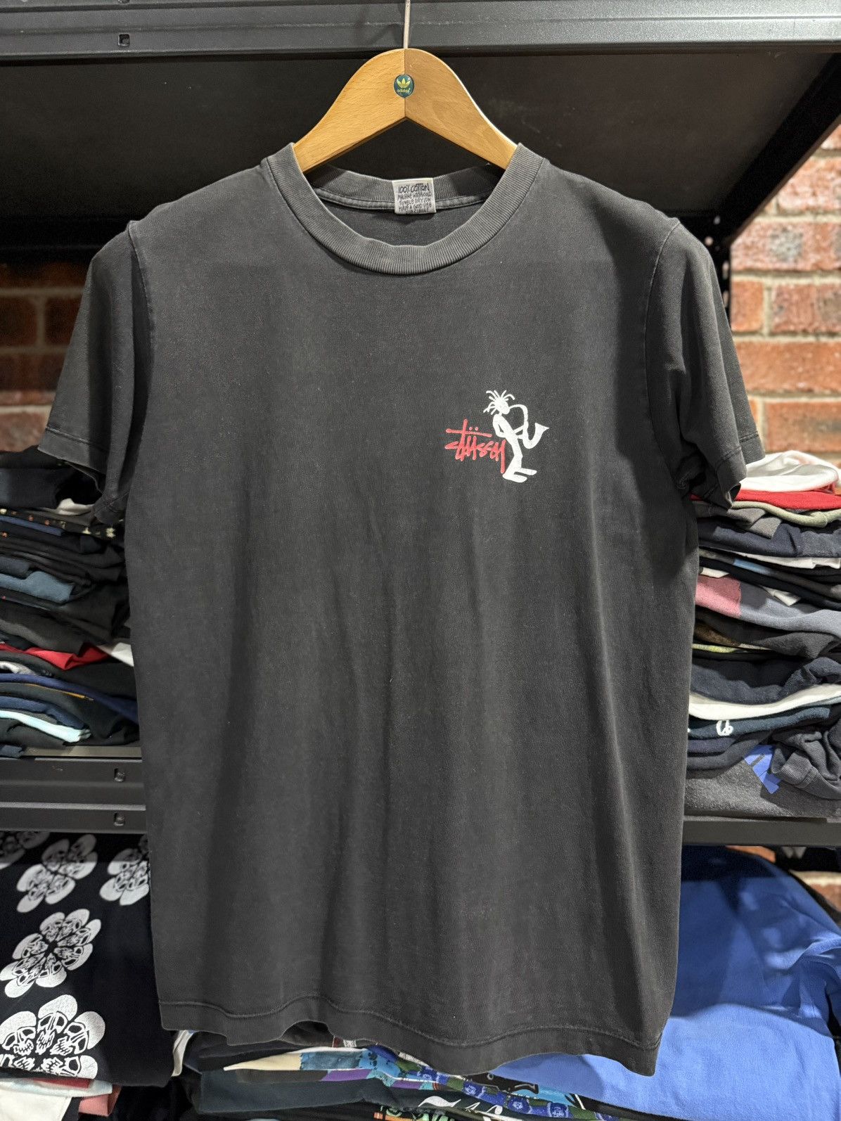 Stussy Vintage 90s Stussy Faded Usa Tee Size US S / EU 44-46 / 1 - 5 Thumbnail