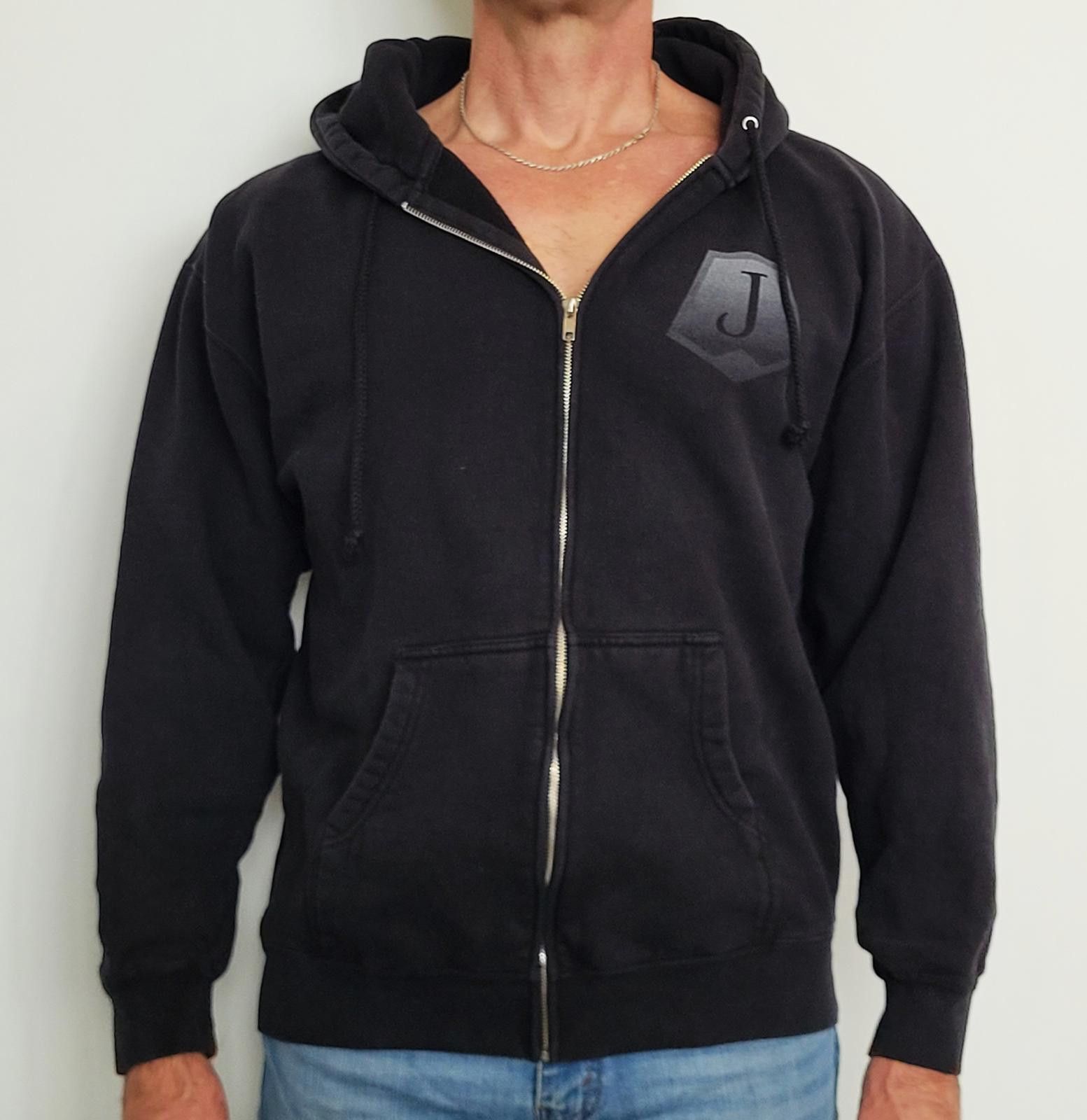 Other Jack's Bar & Lounge San Jose Men's Large Black Zip Hoodie Size US L / EU 52-54 / 3 - 3 Thumbnail