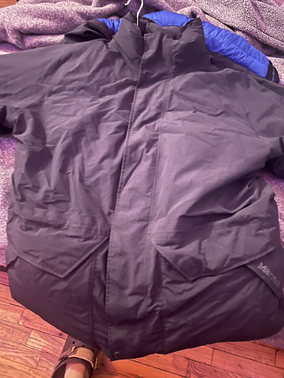 Goretex Gortex Marmot Jacket Black and blue Size US M / EU 48-50 / 2 - 14 Thumbnail