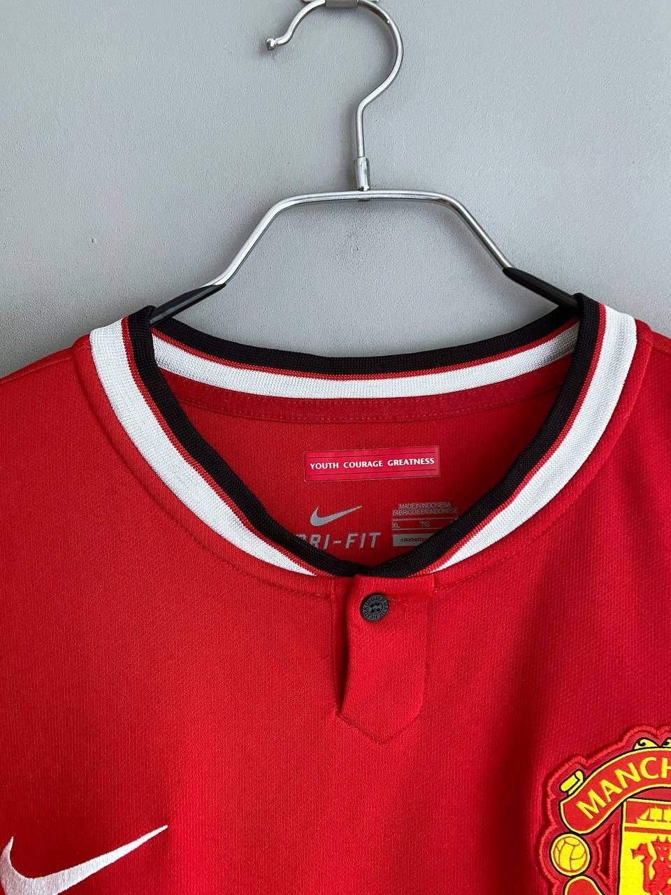 Nike Nike FC Manchester United 2014/15 Home Soccer Jersey Size XL Size US XL / EU 56 / 4 - 14 Thumbnail