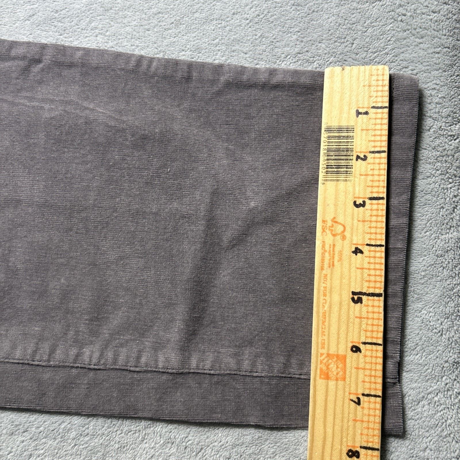 Charter Club Corduroy Loose Straight Pants Women Sz 16 36x30 Wide Gray Size 38" / US 16 / IT 52 - 15 Thumbnail