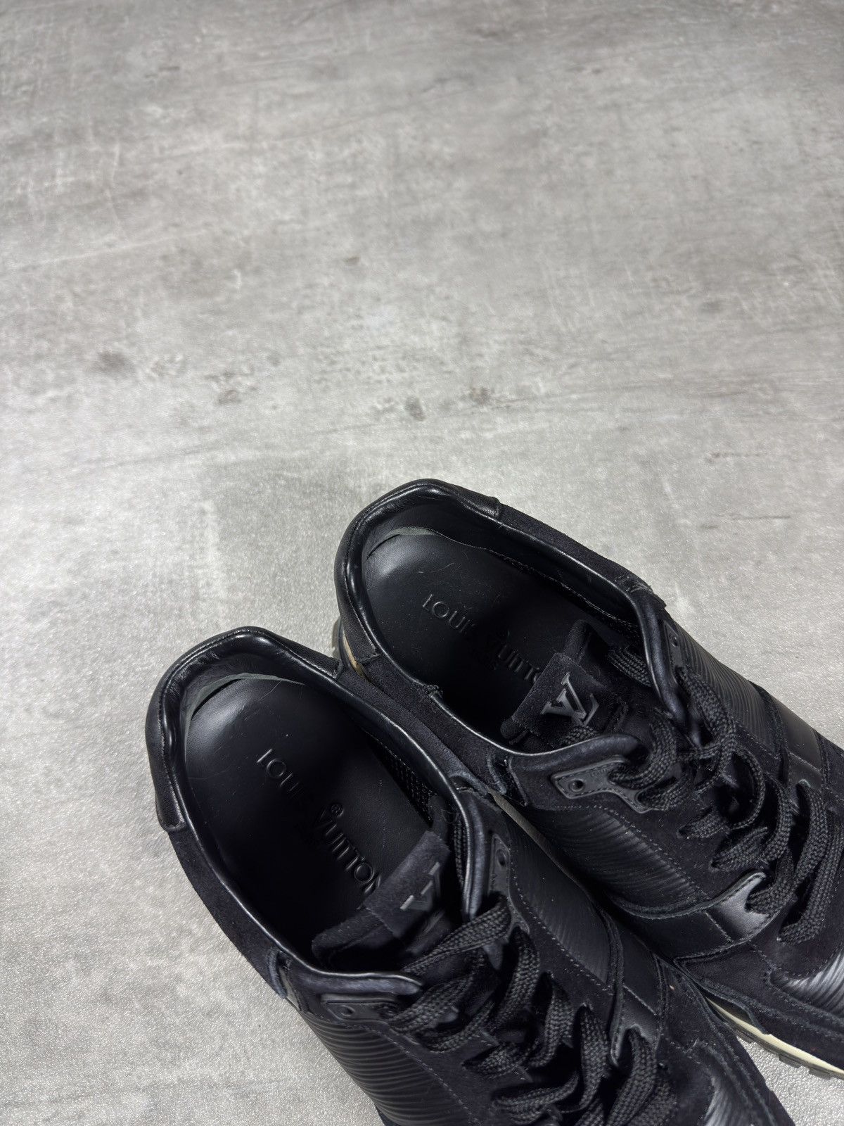Louis Vuitton Louis Vuitton Run Away Sneakers – Black / Gold Size US 5.5 / EU 38 - 9 Thumbnail