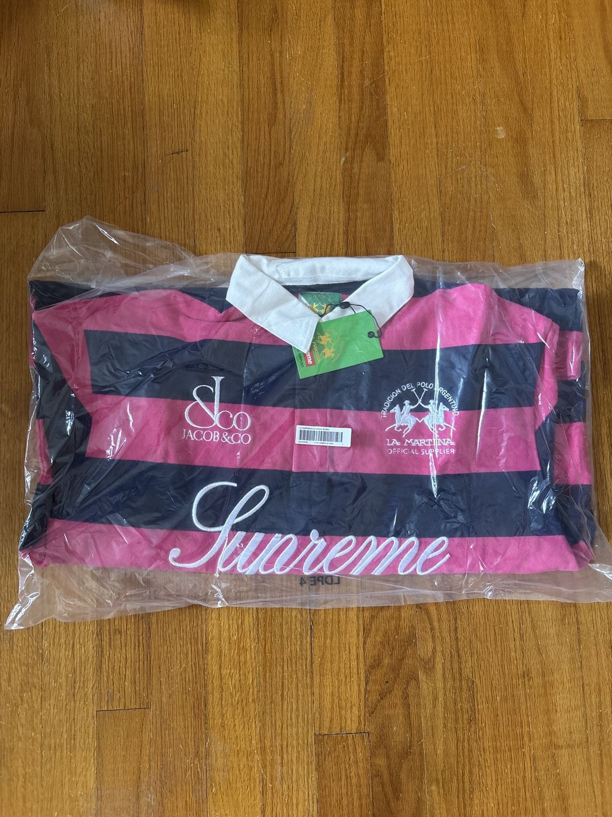 Supreme Supreme La Martina Jacob & Co Rugby Stripe Size Large Size US L / EU 52-54 / 3 - 1 Thumbnail