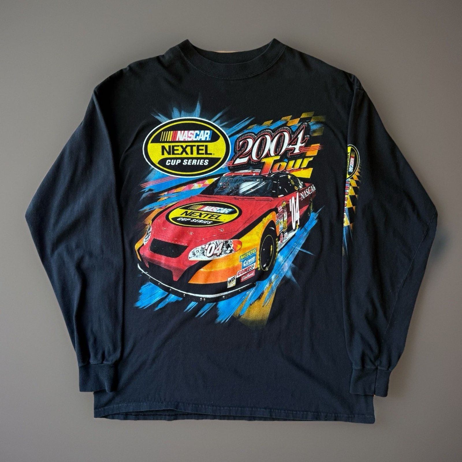 Vintage Vintage Nascar Nextel Cup Series Shirt Black Y2K Long Sleeve Size US XL / EU 56 / 4 - 1 Thumbnail