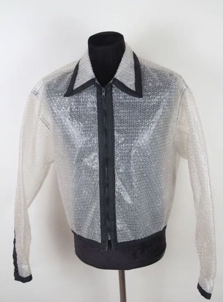 image of Dolce Gabbana 1990’S Polyethylene Against Stress Jacket, Men's (Size Large)