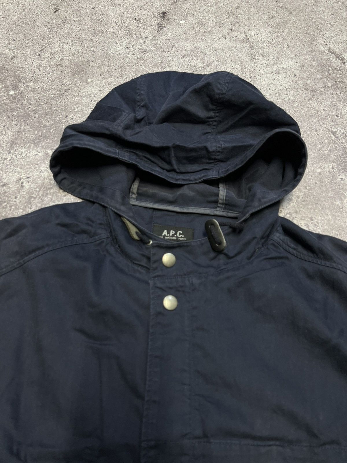 A.P.C. A.P.C. Vintage jacket hooded long trench parka archive Size US L / EU 52-54 / 3 - 4 Thumbnail