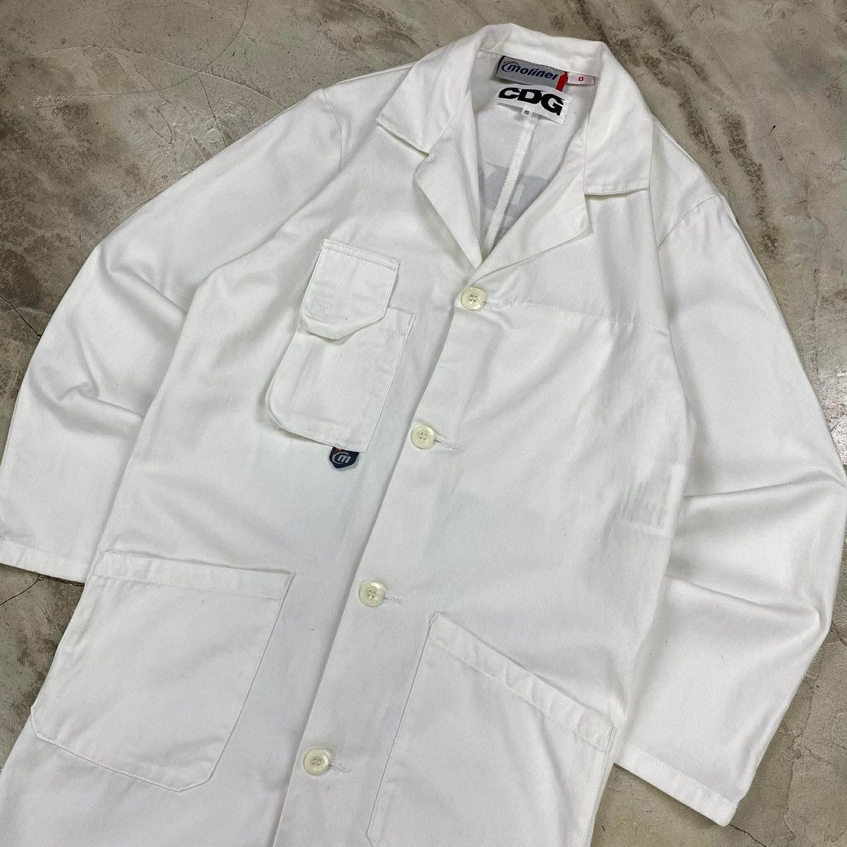 Comme des Garcons Molinel SS2016 Lab Coat Size US S / EU 44-46 / 1 - 6 Thumbnail