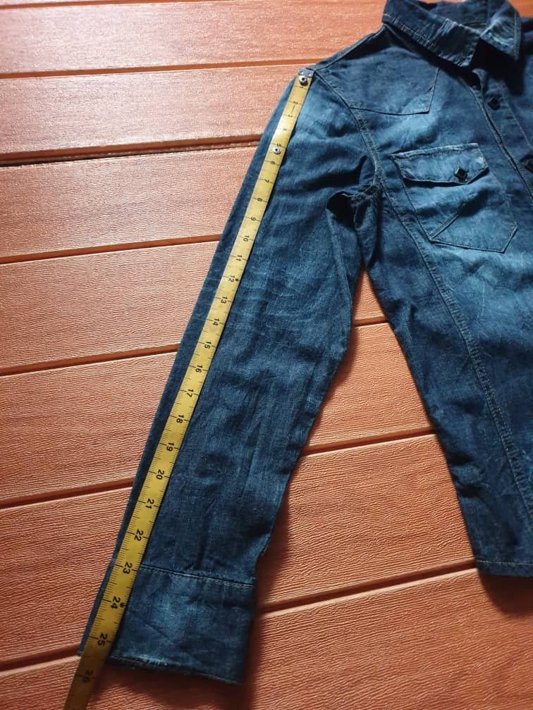 If Six Was Nine Doublefocus distressed Japanese brand western shirt Size US M / EU 48-50 / 2 - 9 Thumbnail