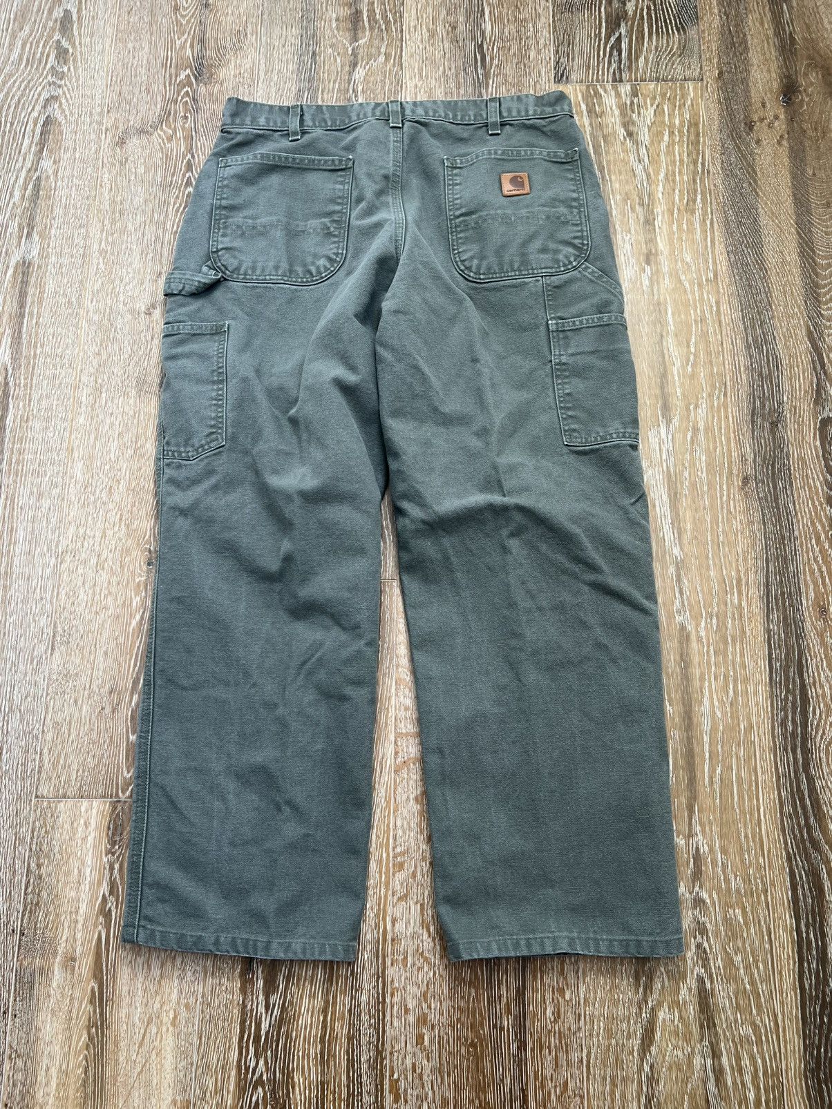 Carhartt Carhartt loose original fit carpenter work pants Size US 35 - 2 Thumbnail