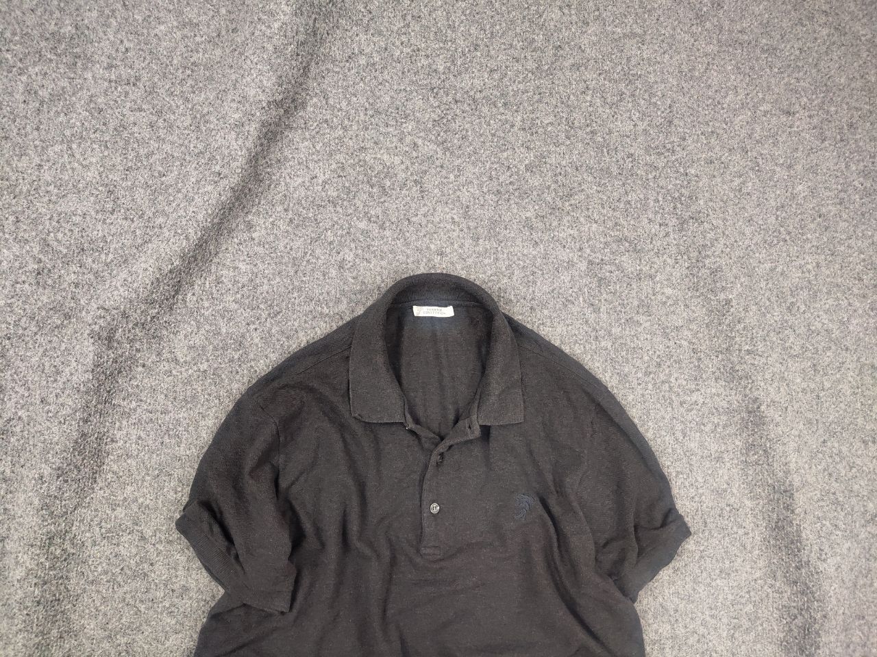 Versace Versace Collection gianni Meduza Embroidered Logo Polo Shirt Size US L / EU 52-54 / 3 - 1 Thumbnail