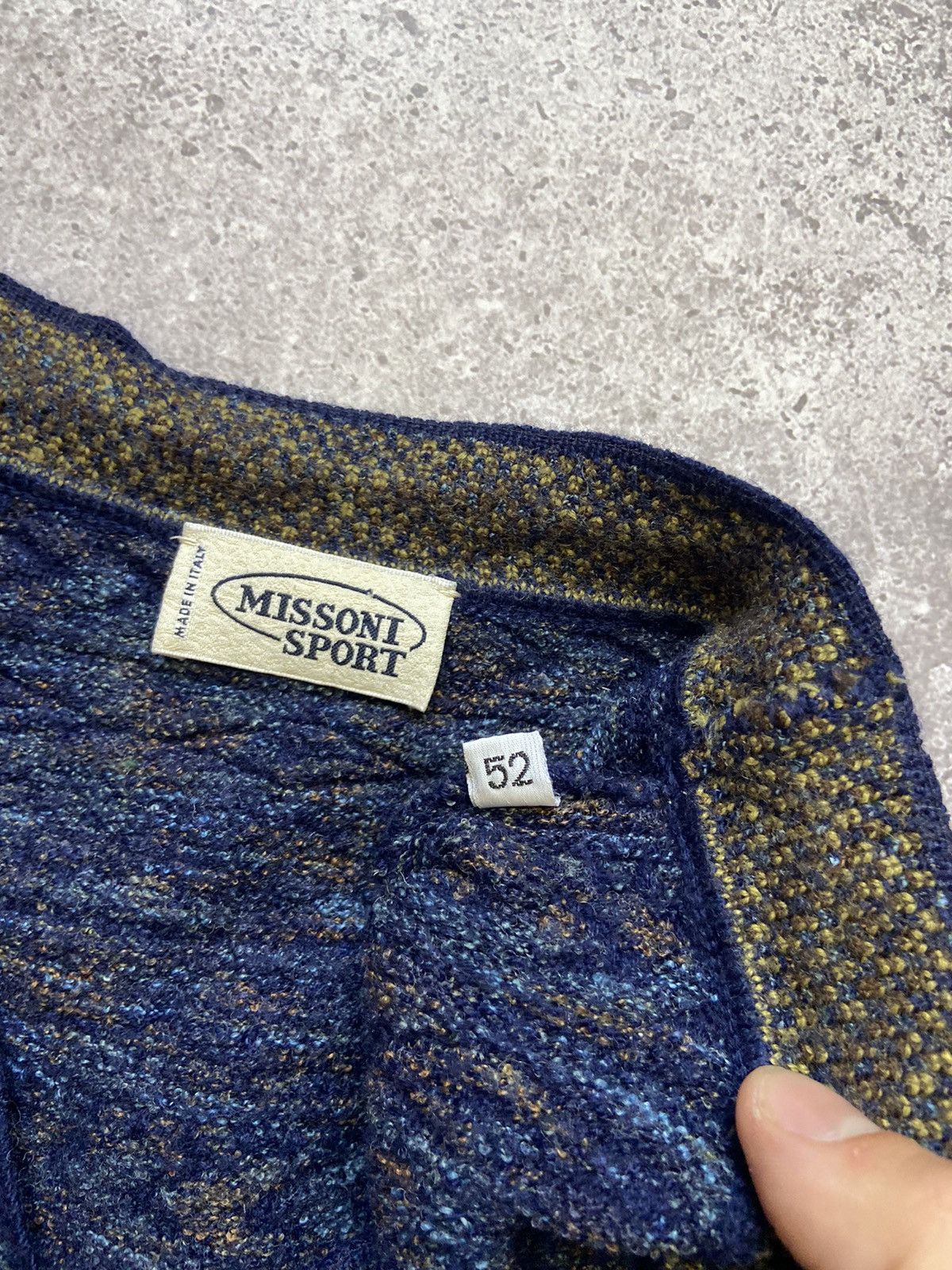Missoni Missoni Cardigan Sweater Jumper Size 52 Size US L / EU 52-54 / 3 - 4 Thumbnail