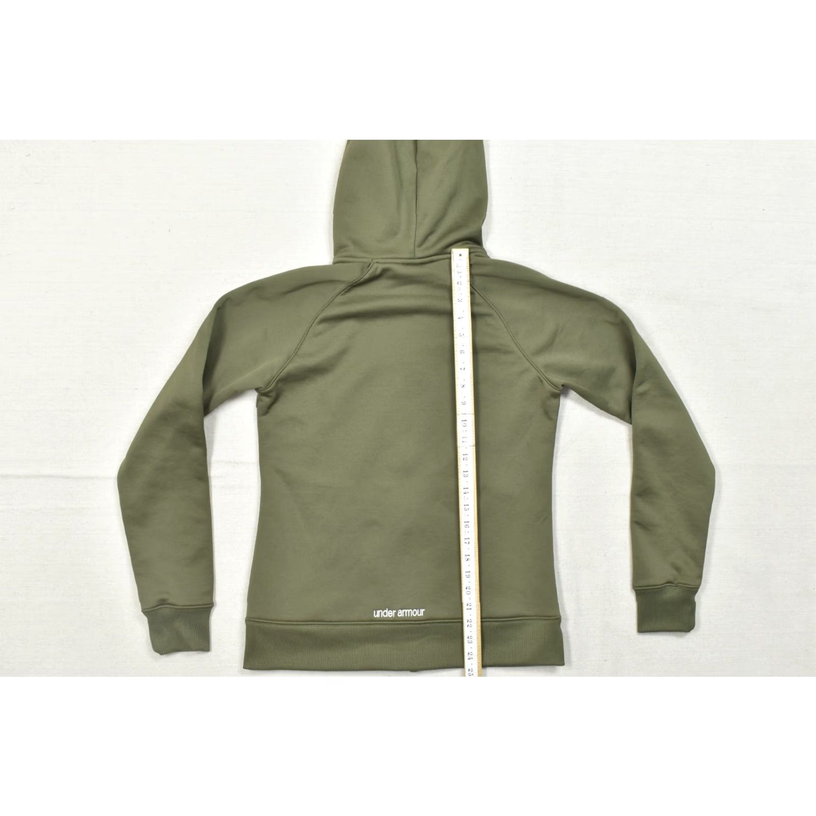 Under Armour Under Armour Storm Hoodie Women's M Olive Green Full Zip Fleece Lined Winter Casual Size M / US 6-8 / IT 42-44 - 5 Thumbnail