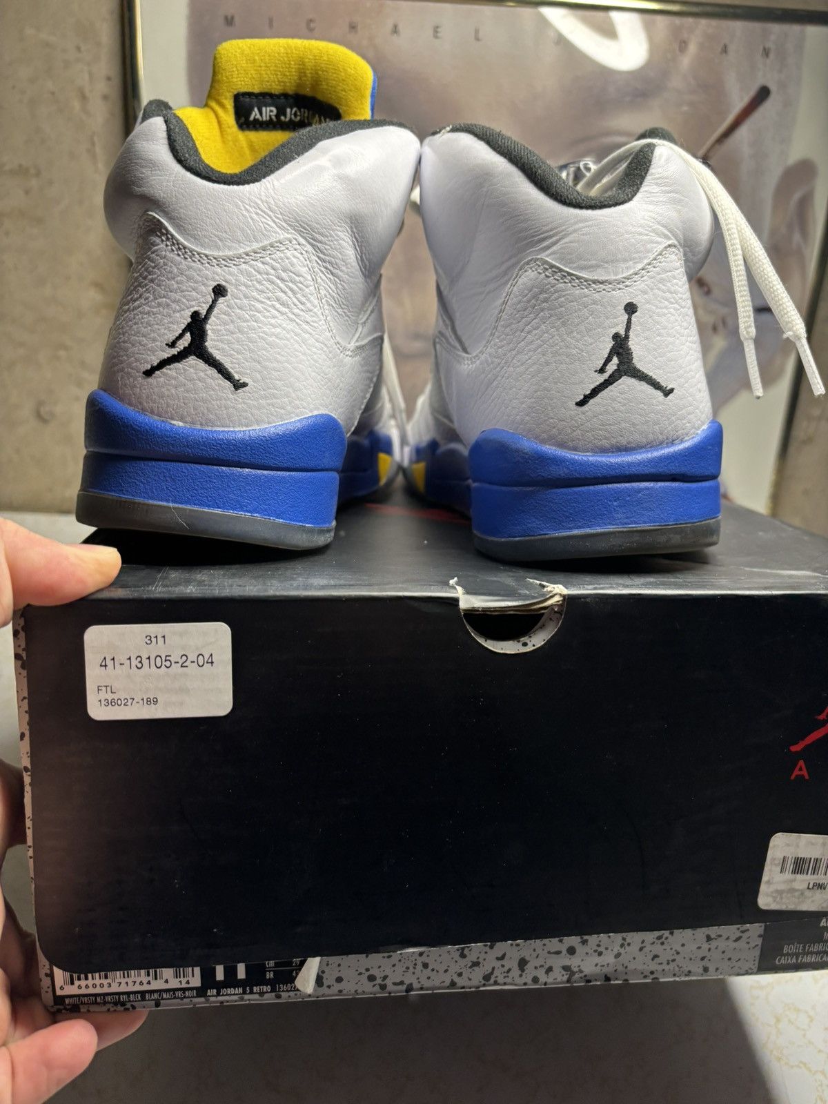 Jordan Brand Jordan Retro 5 ‘Laney’ Size US 11 / EU 44 - 7 Thumbnail